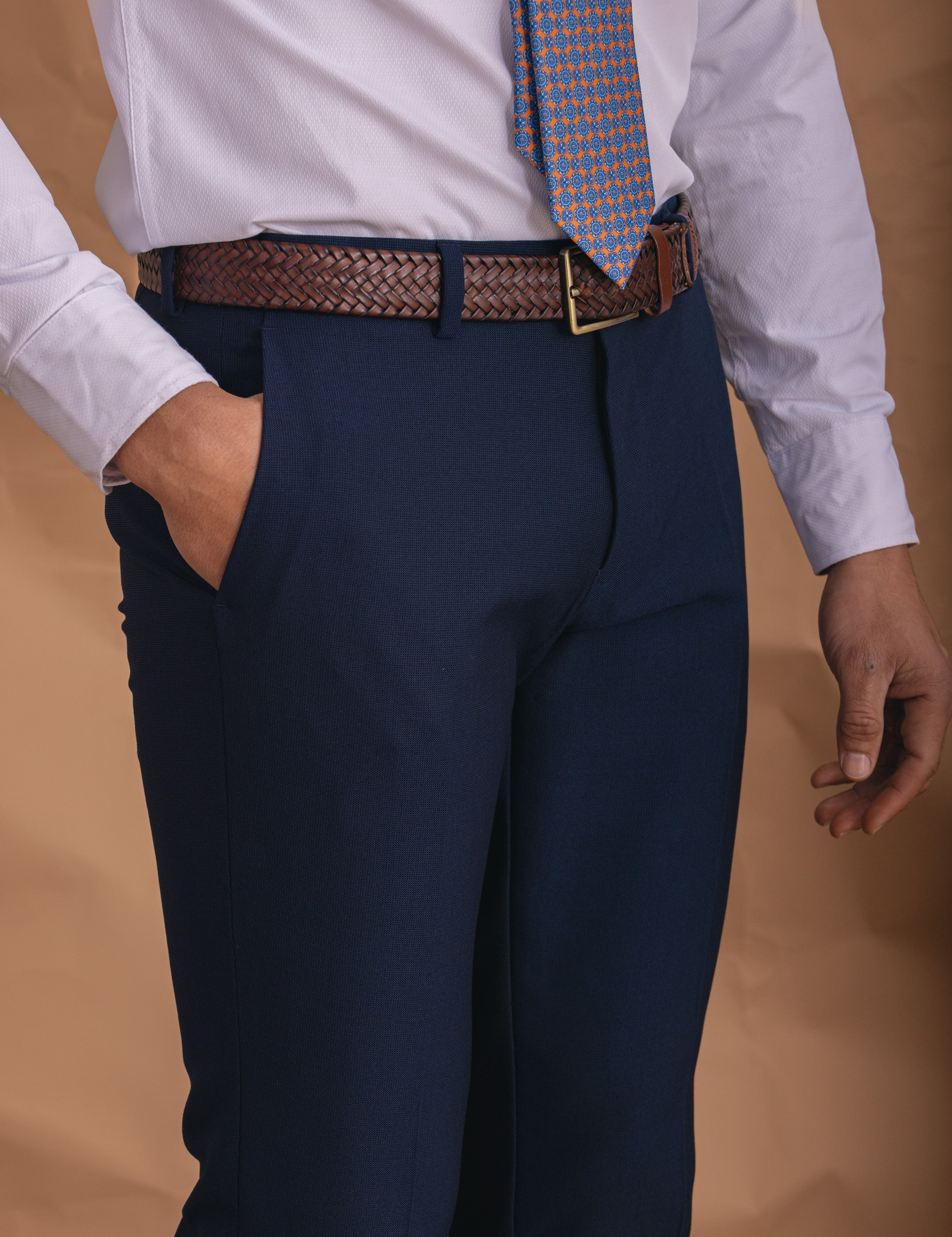 PANTALÓN TRAJE AZUL