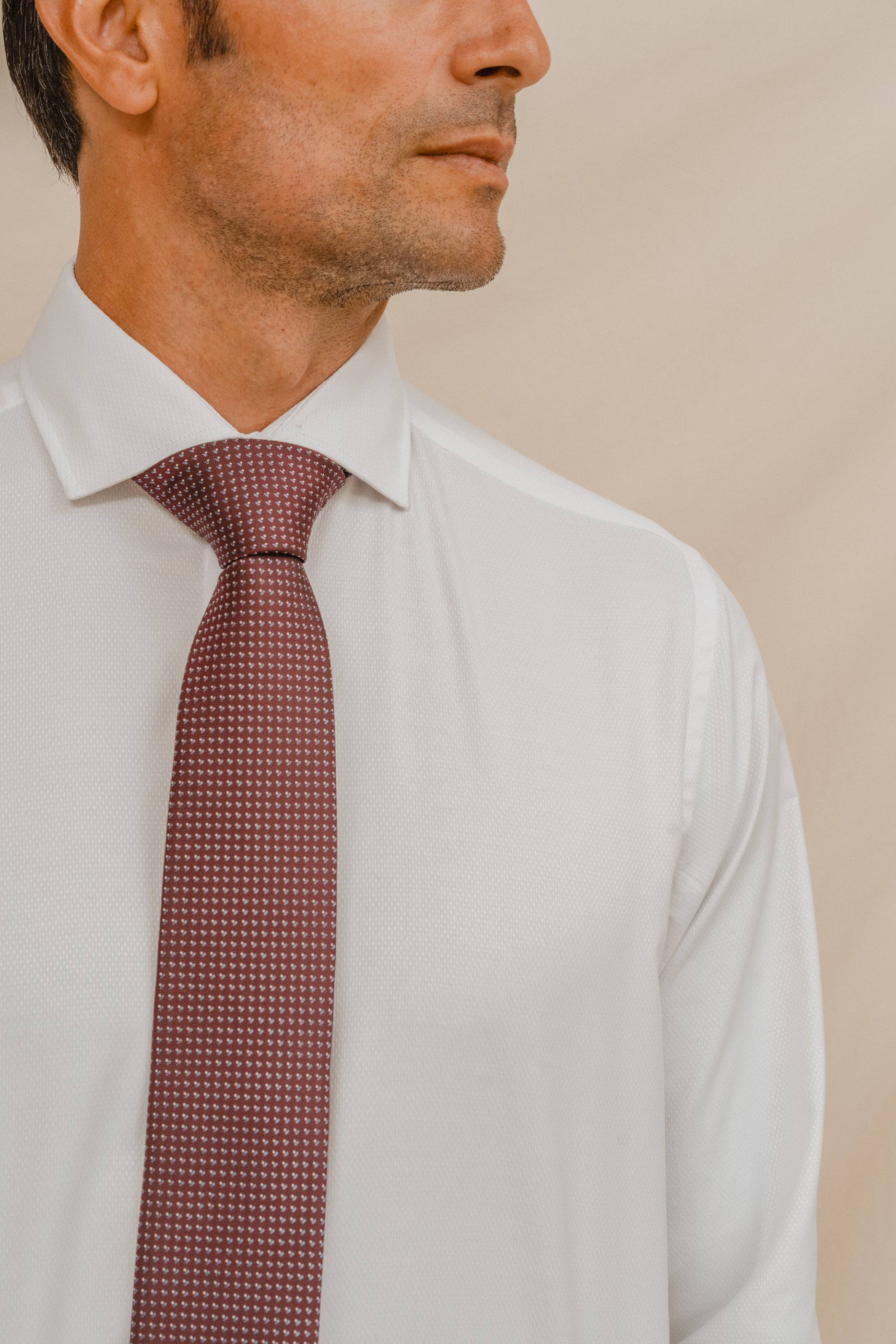 CAMISA VESTIR BLANCA ESTRUCTURA