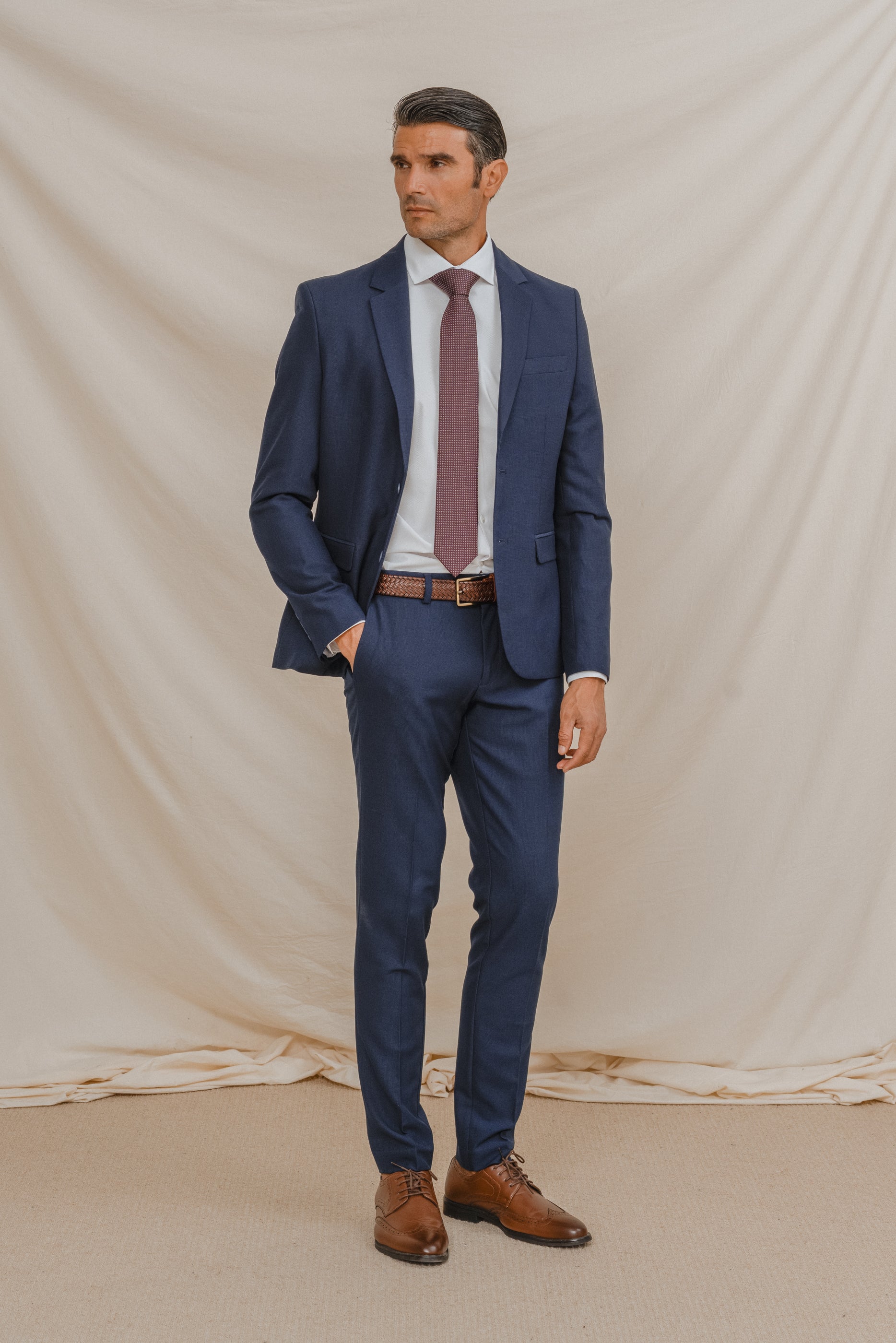 CAMISA VESTIR BLANCA ESTRUCTURA