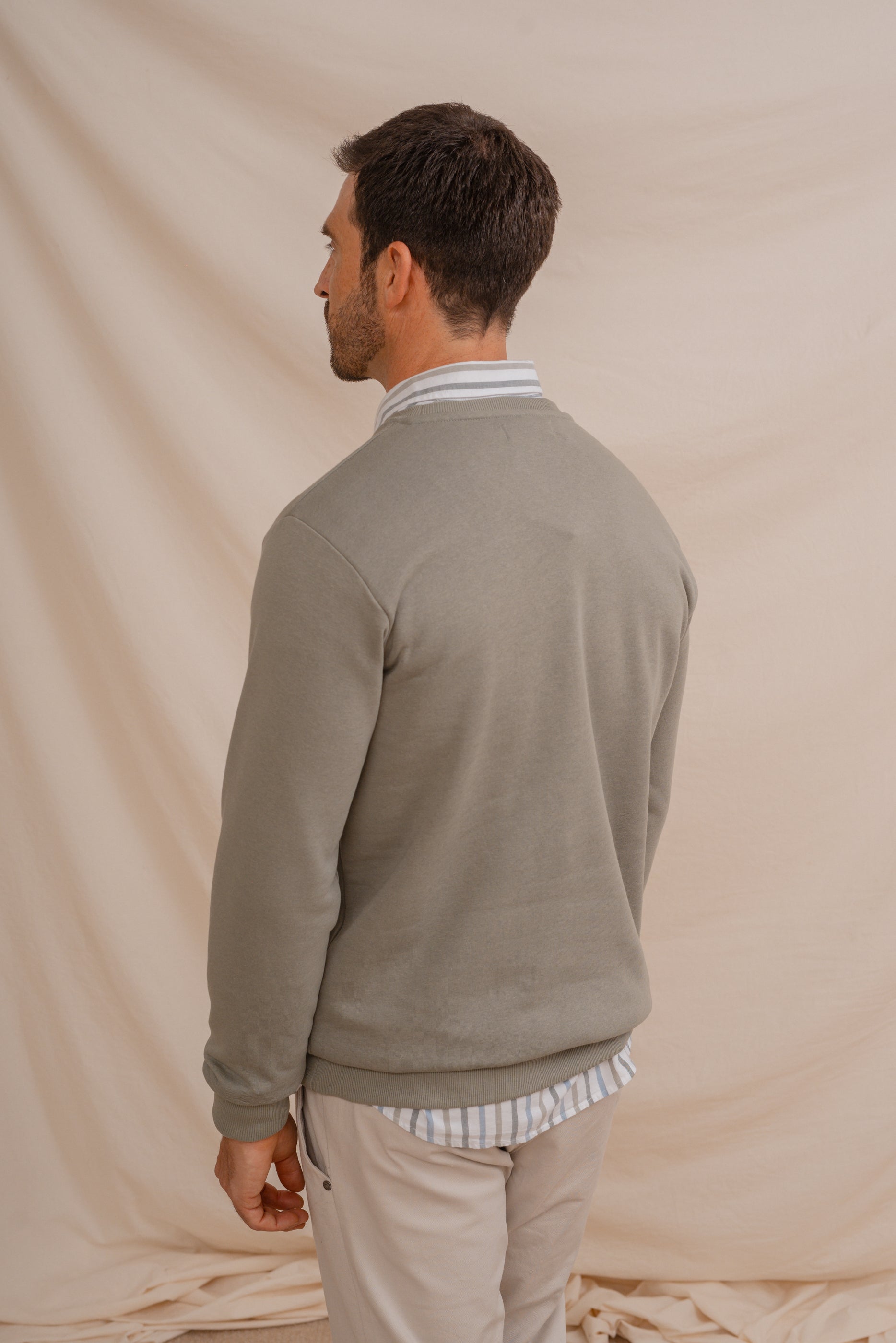 SUDADERA BORDADO VERDE