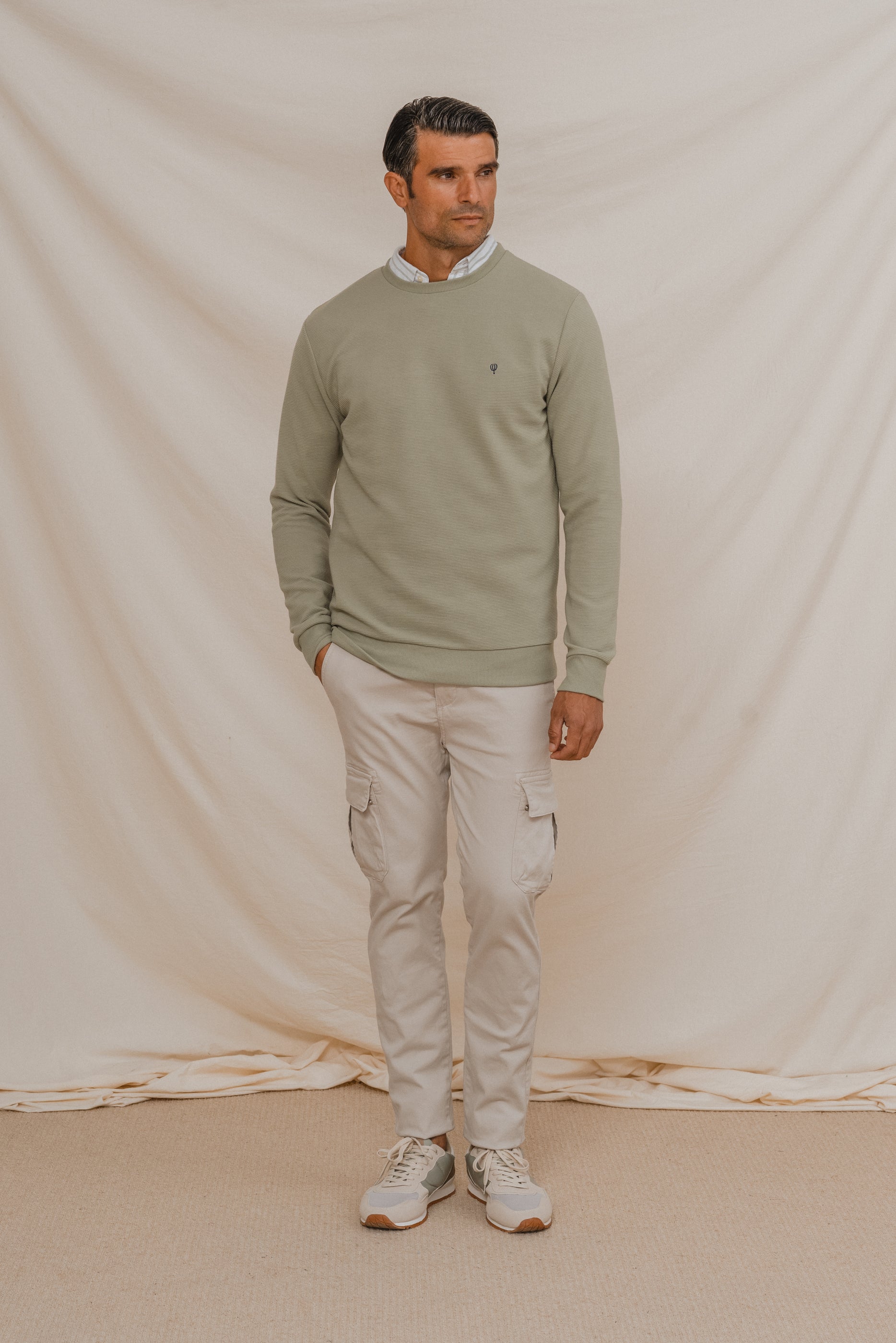 SUDADERA BÁSICA OTTOMAN VERDE