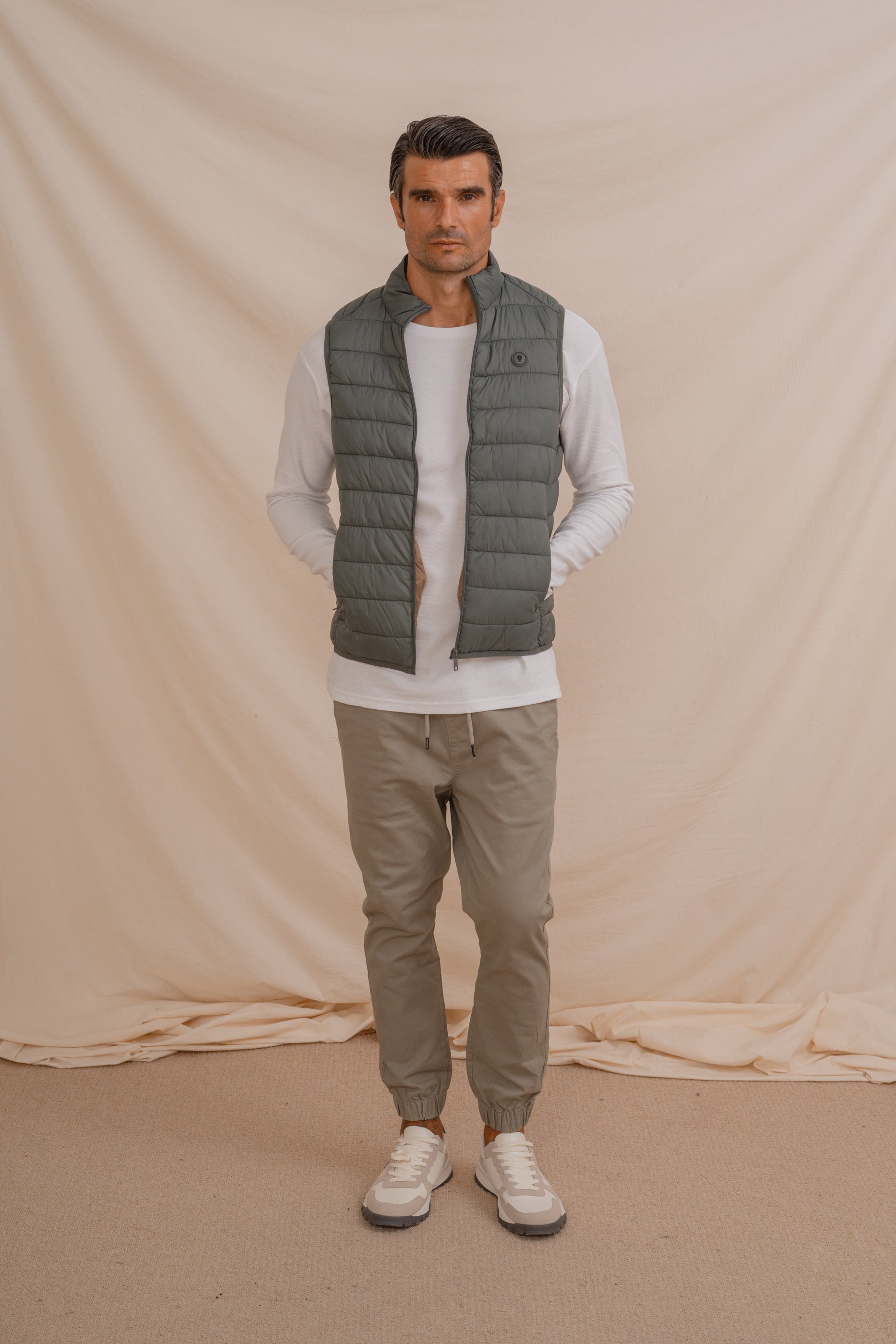 CAMISETA OTTOMAN MANGA LARGA BLANCA