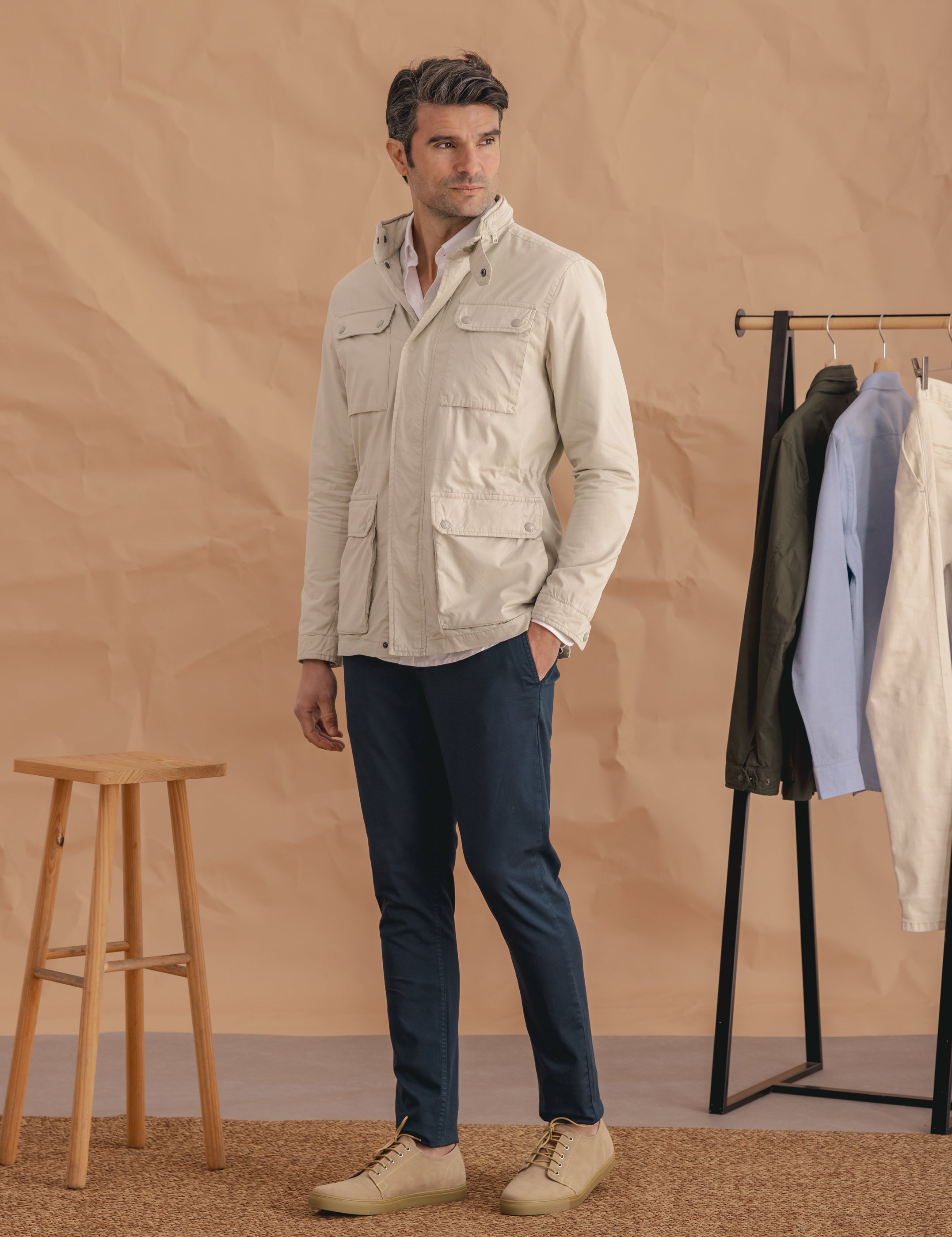 SAHARIANA TÉCNICA BEIGE