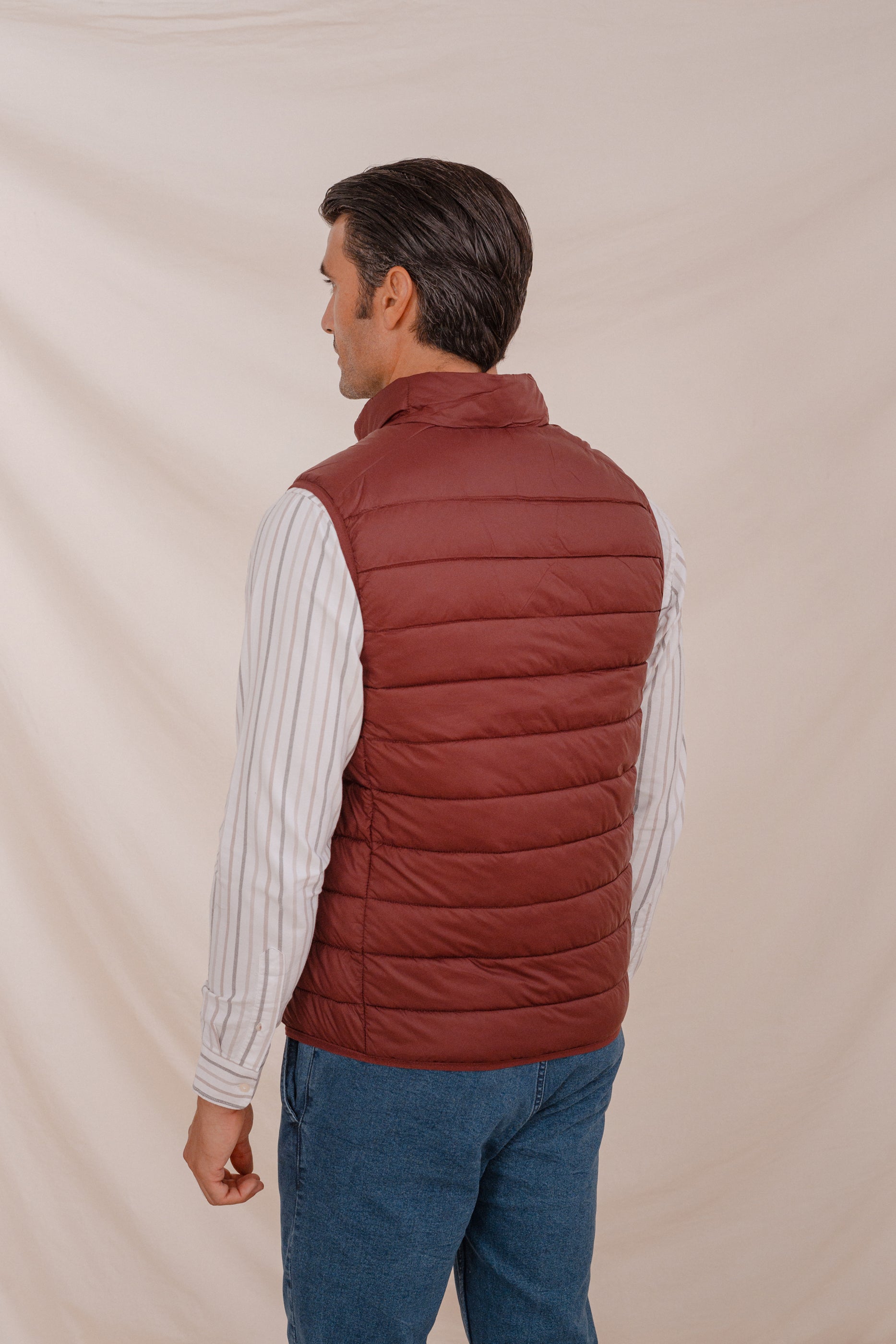 CHALECO ACOLCHADO ROJO