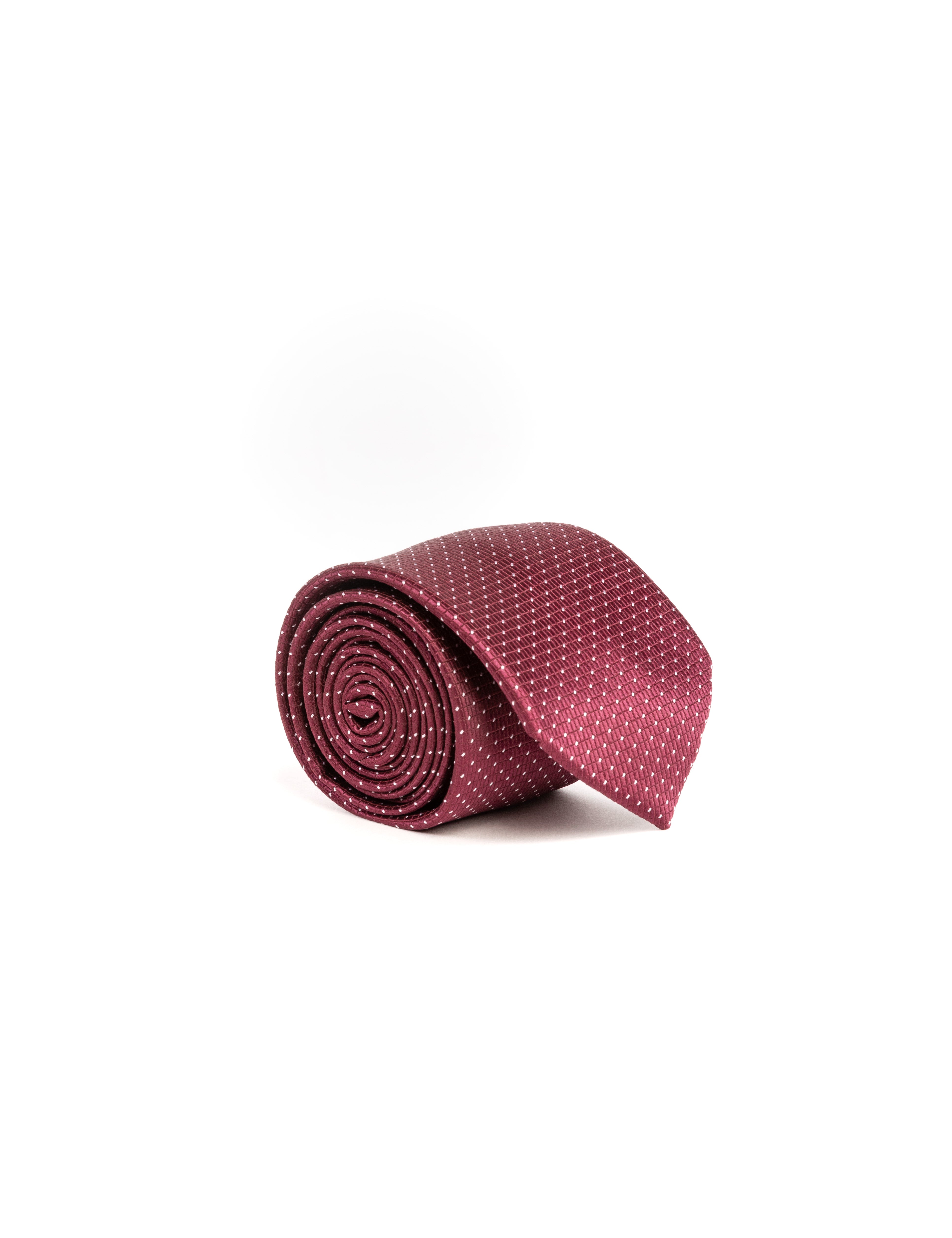 CORBATA ROJA BORDADA