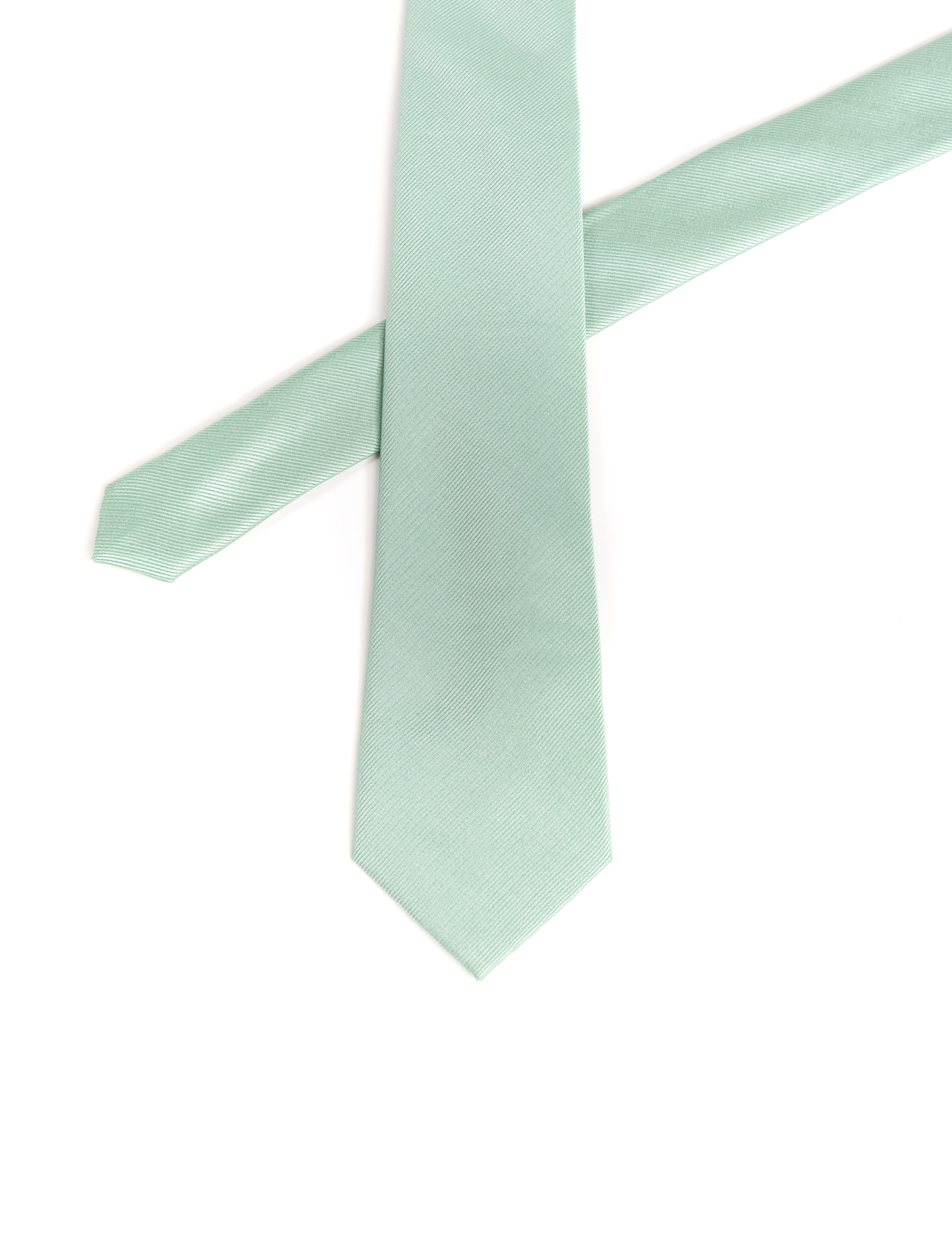 CORBATA VERDE AGUA BÁSICA ESTRUCTURA