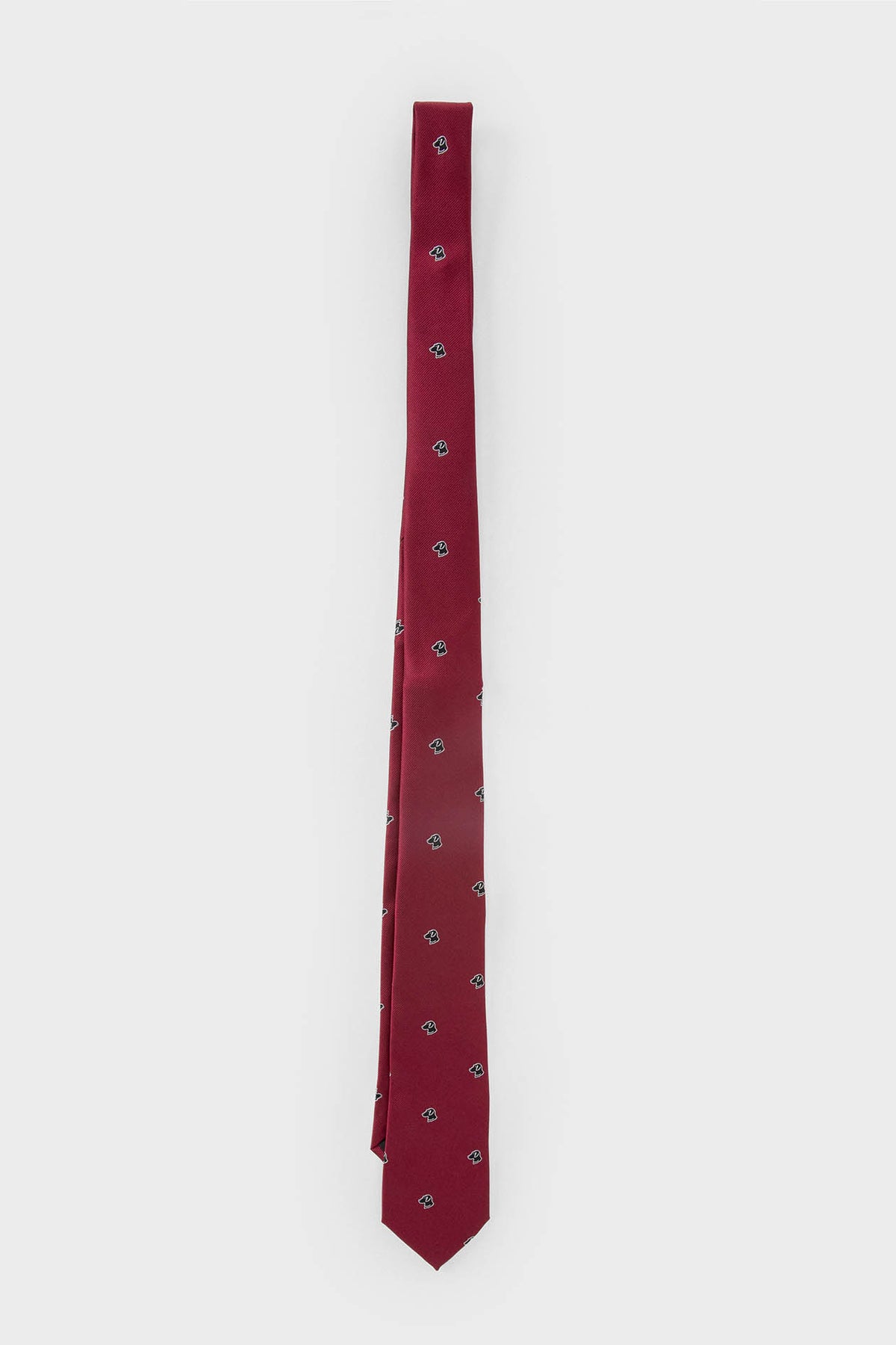 CORBATA BURDEOS DISEÑO PERRO