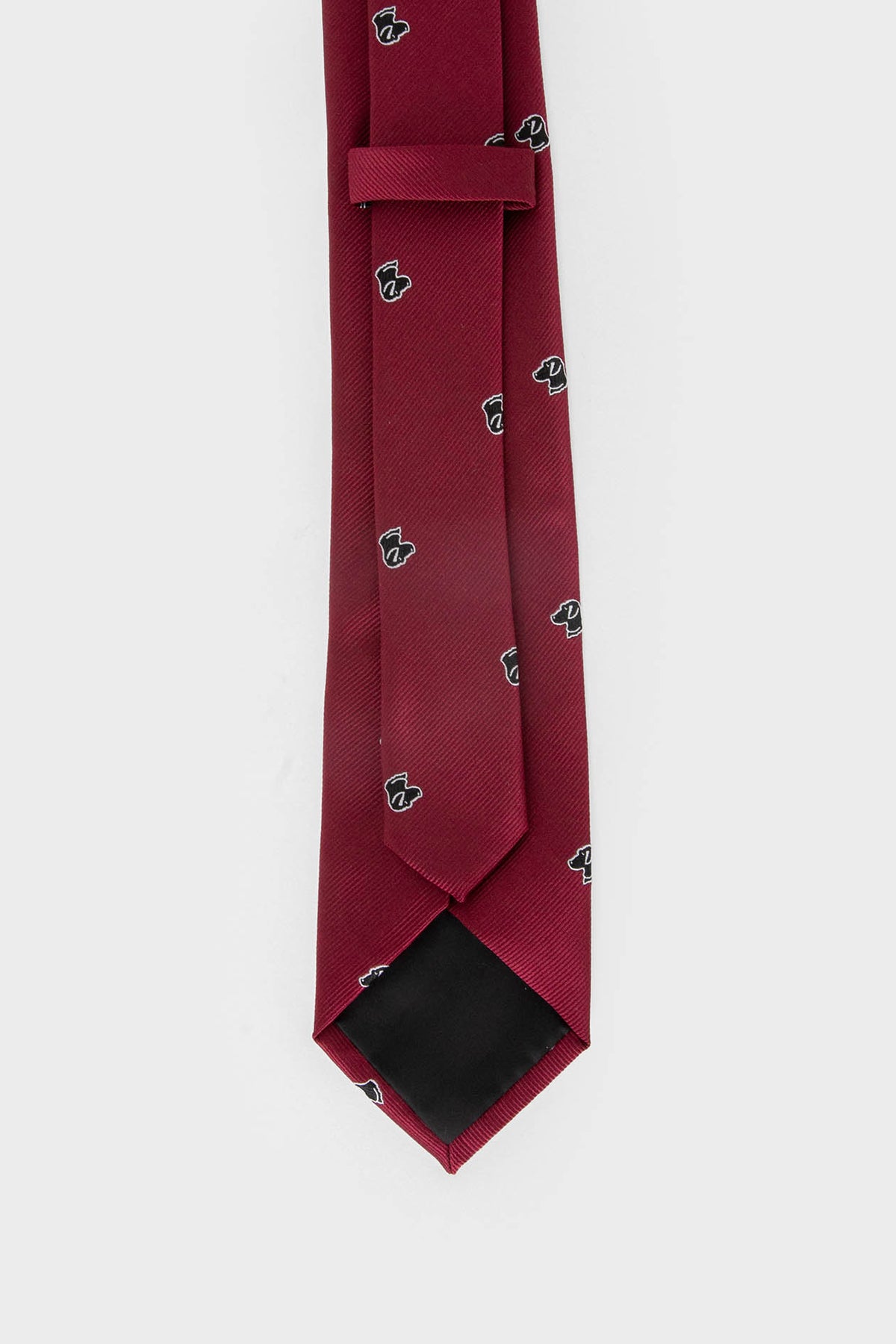 CORBATA BURDEOS DISEÑO PERRO