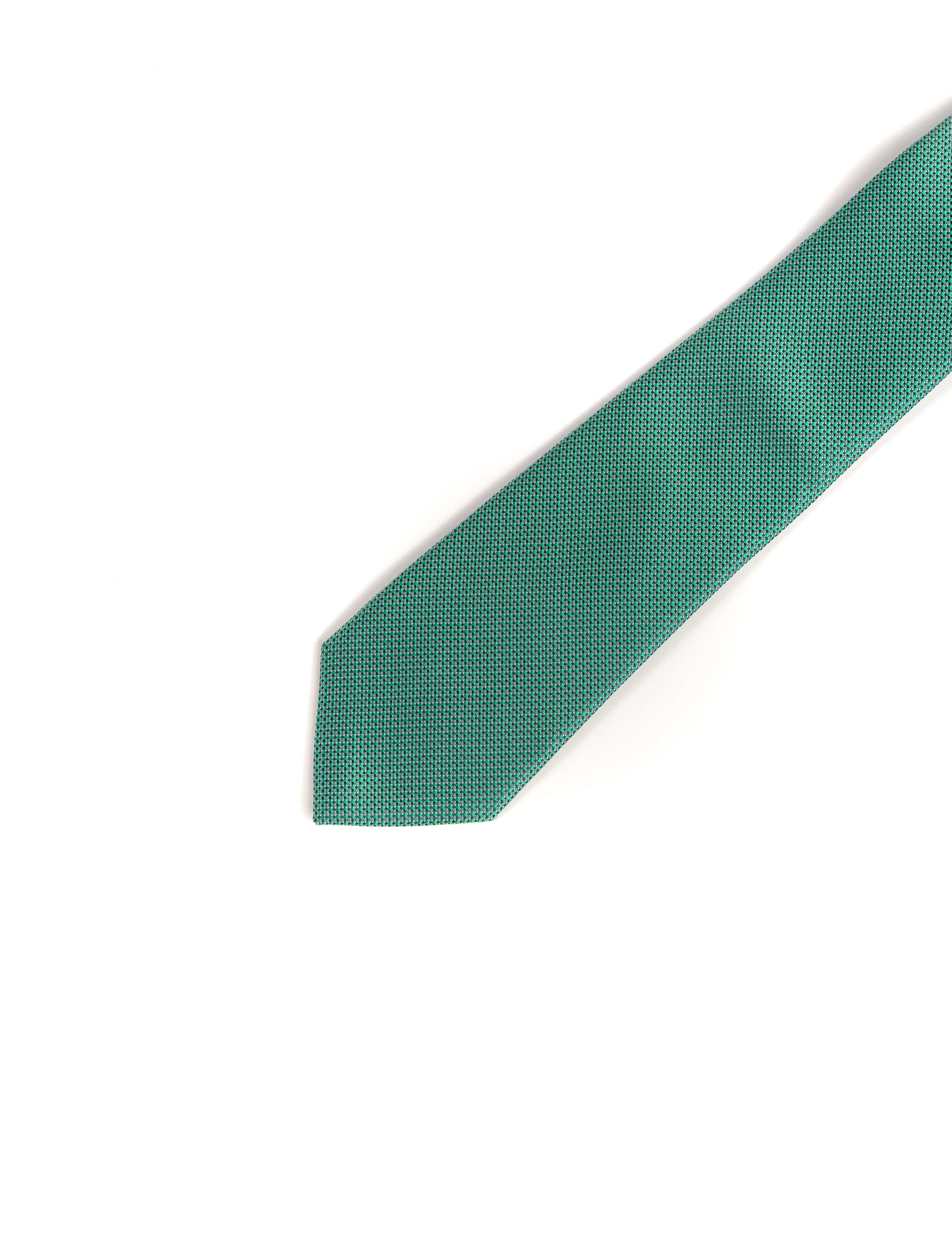 CORBATA MICROTOPOS VERDE