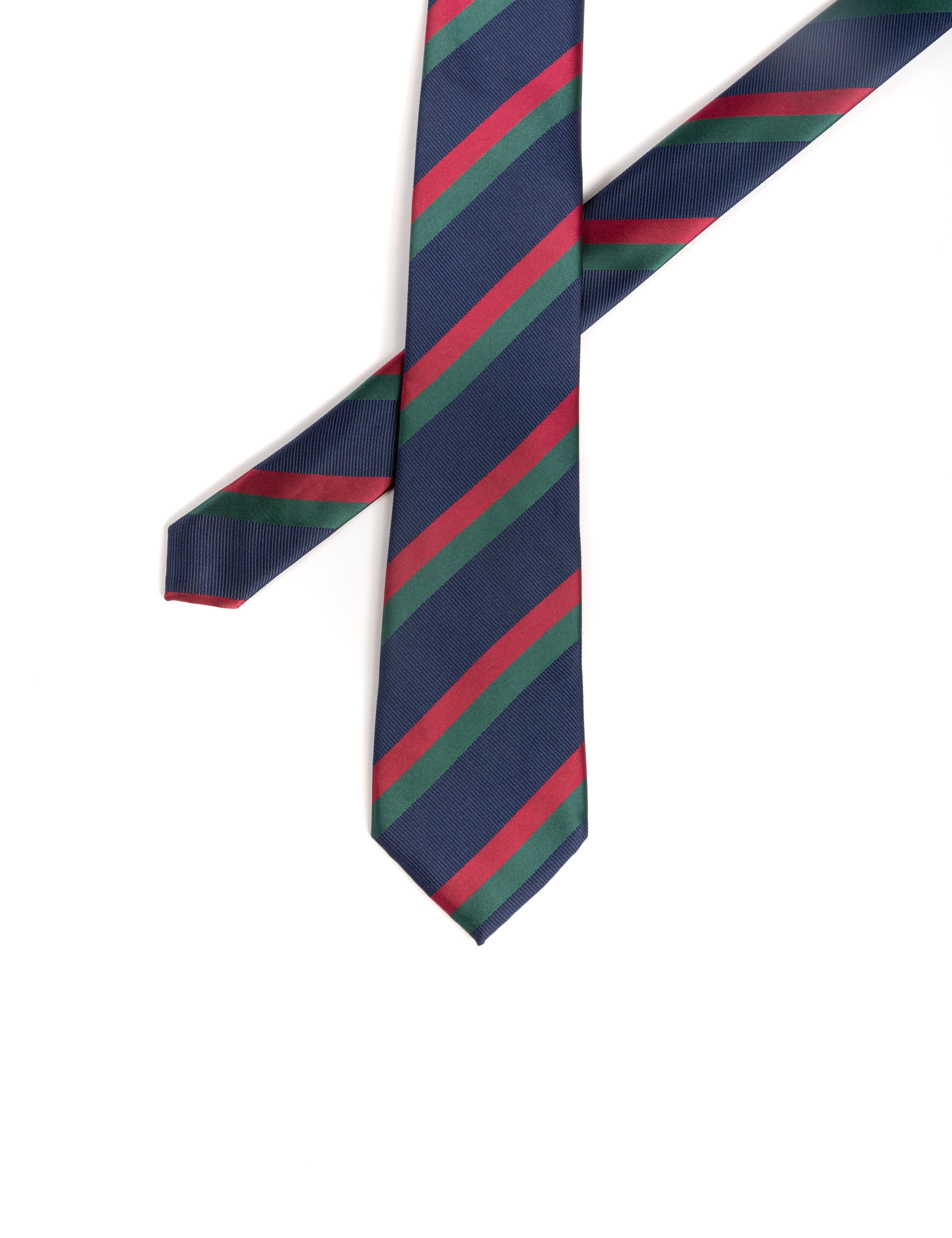 CORBATA AZUL RAYAS