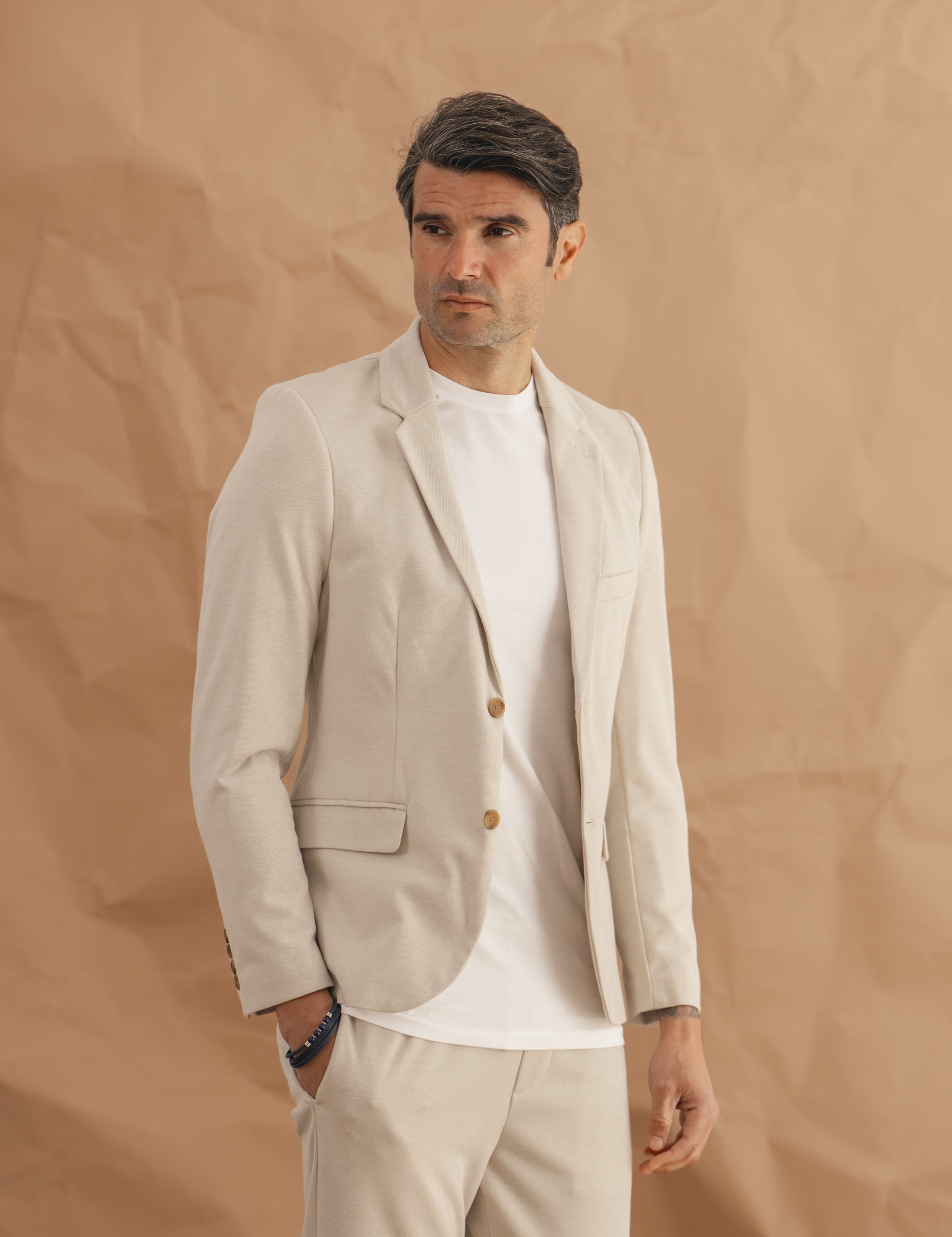 BLAZER MEZCLA BEIGE