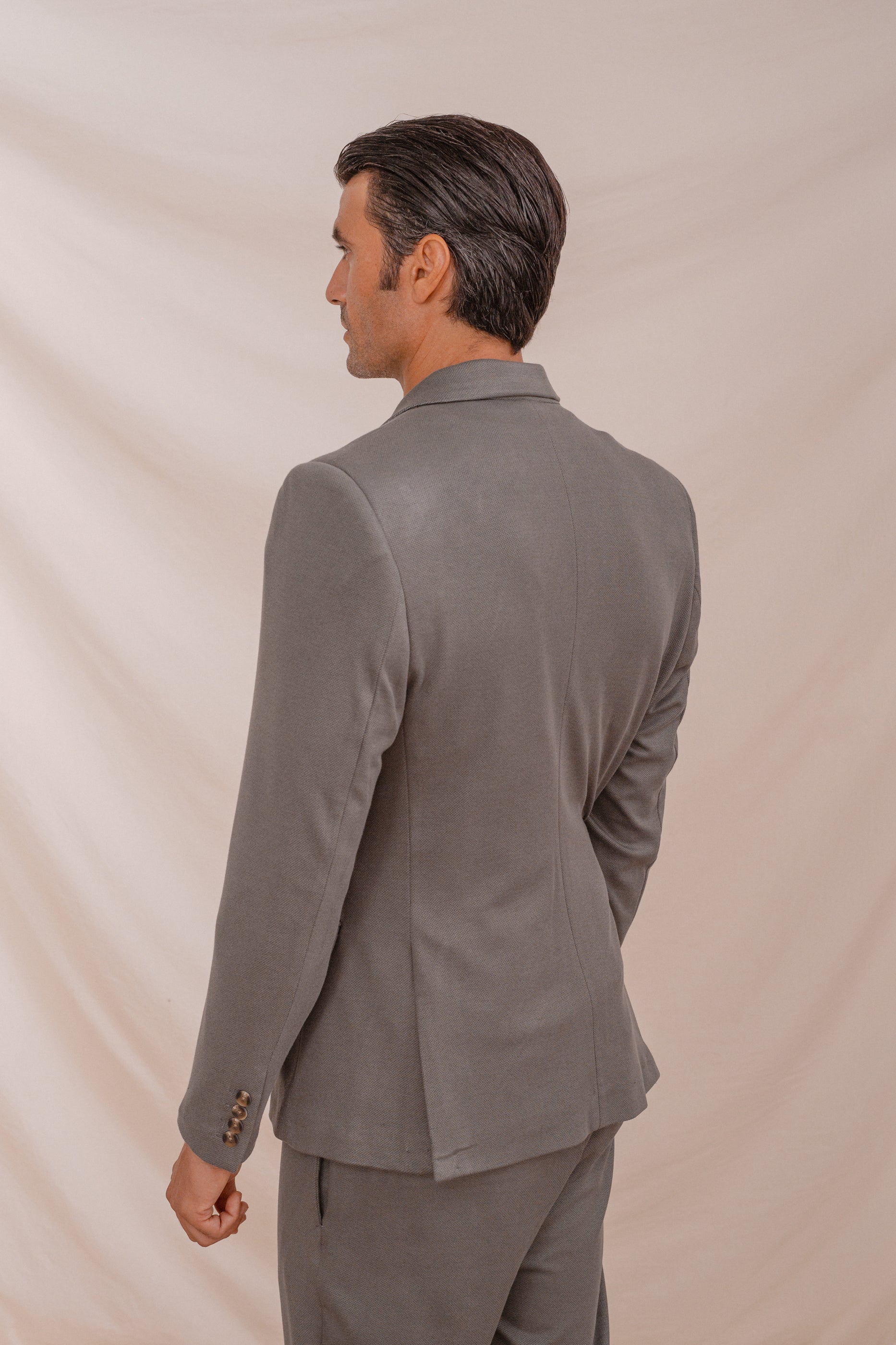 BLAZER CASUAL ESTRUCTURA VERDE
