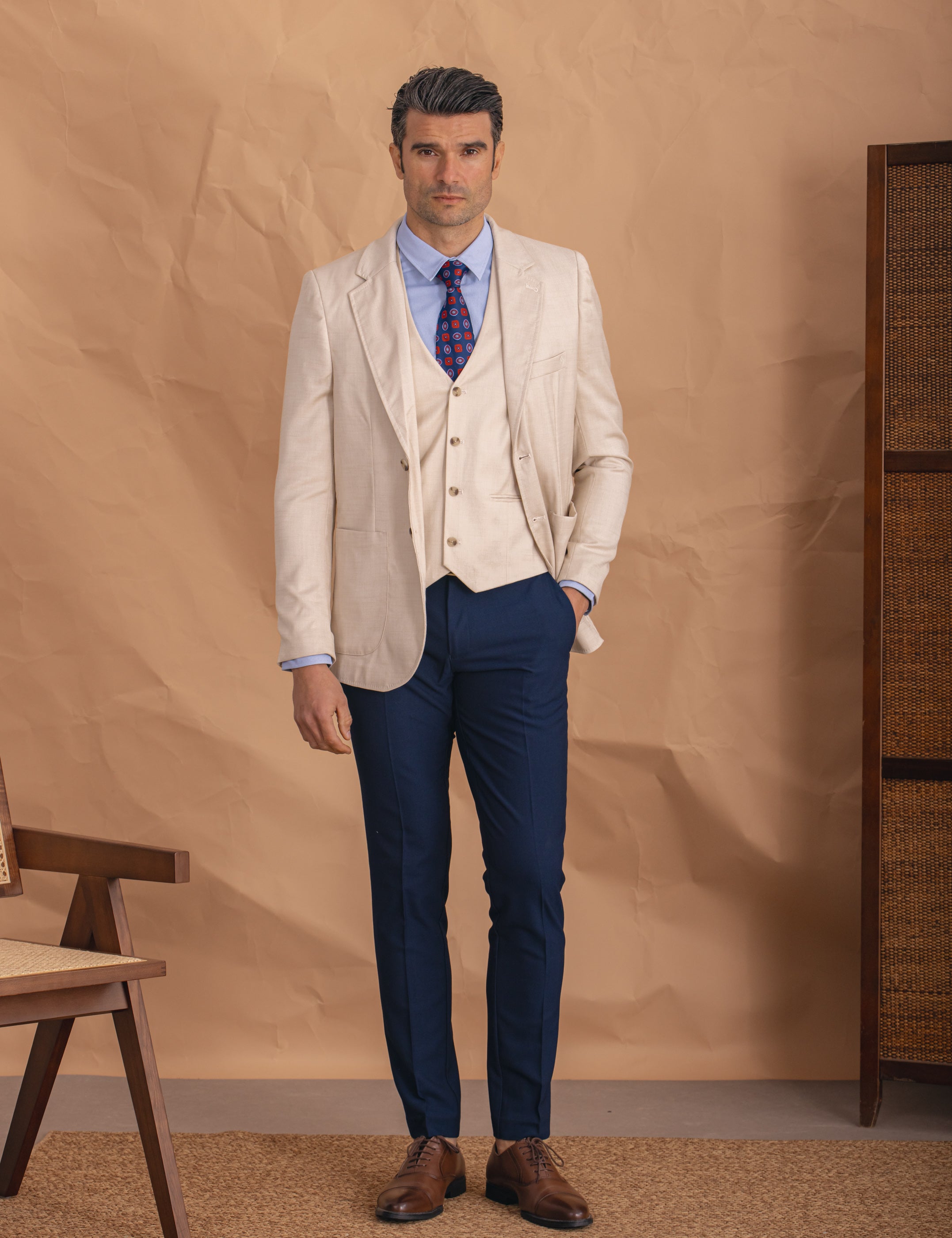 BLAZER CASUAL BEIGE