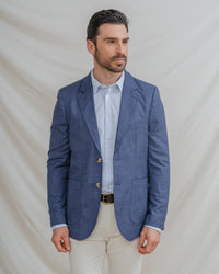 BLAZER ESTRUTURA AZUL