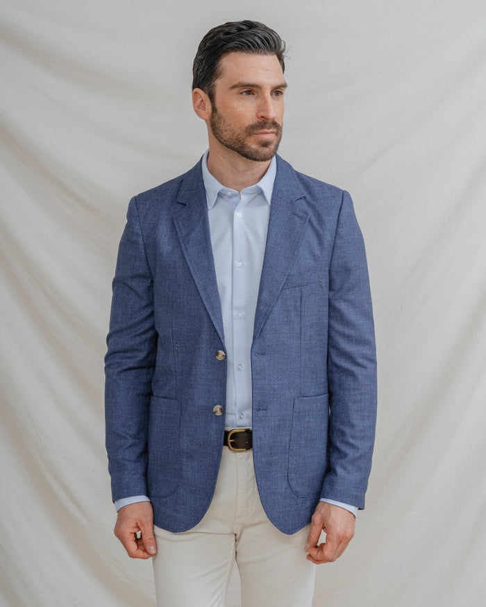 BLAZER ESTRUCTURA AZUL