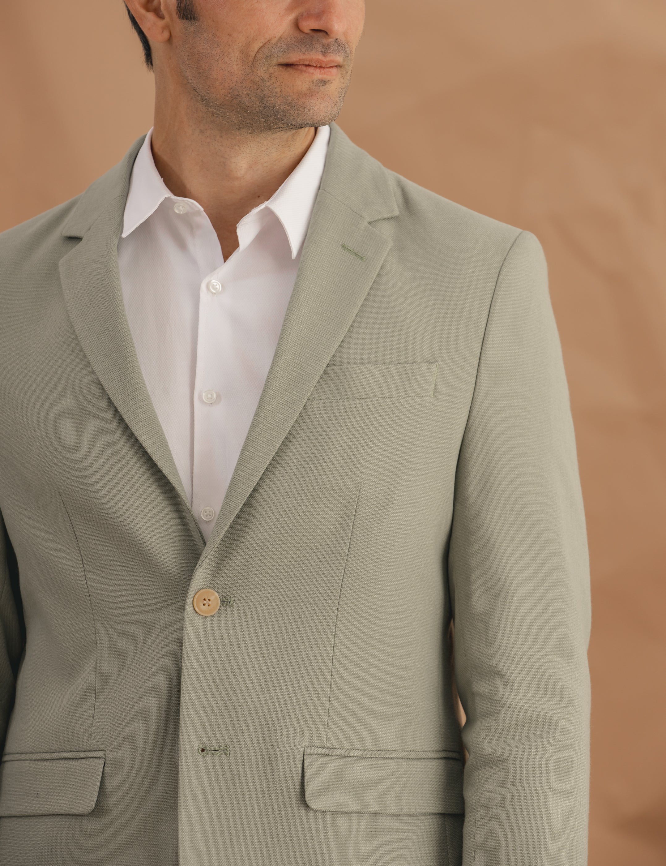 CHAQUETA TRAJE VERDE