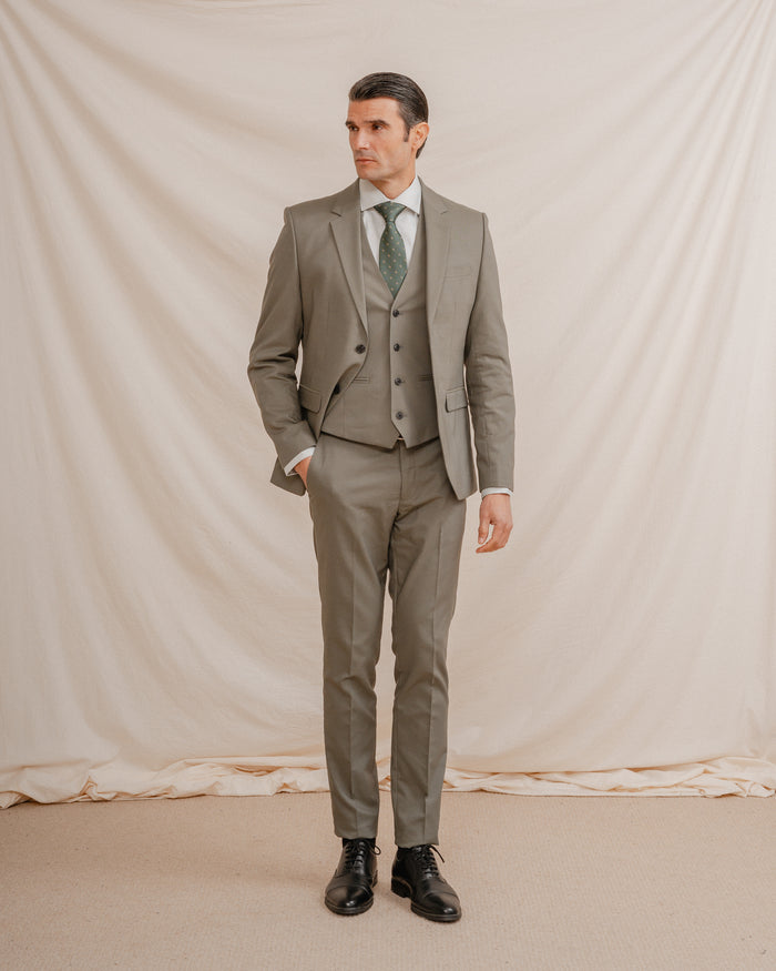 AMERICANA TRAJE VERDE
