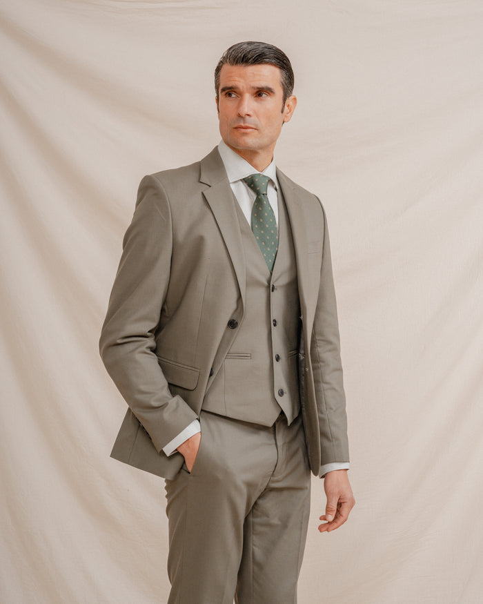AMERICANA TRAJE VERDE