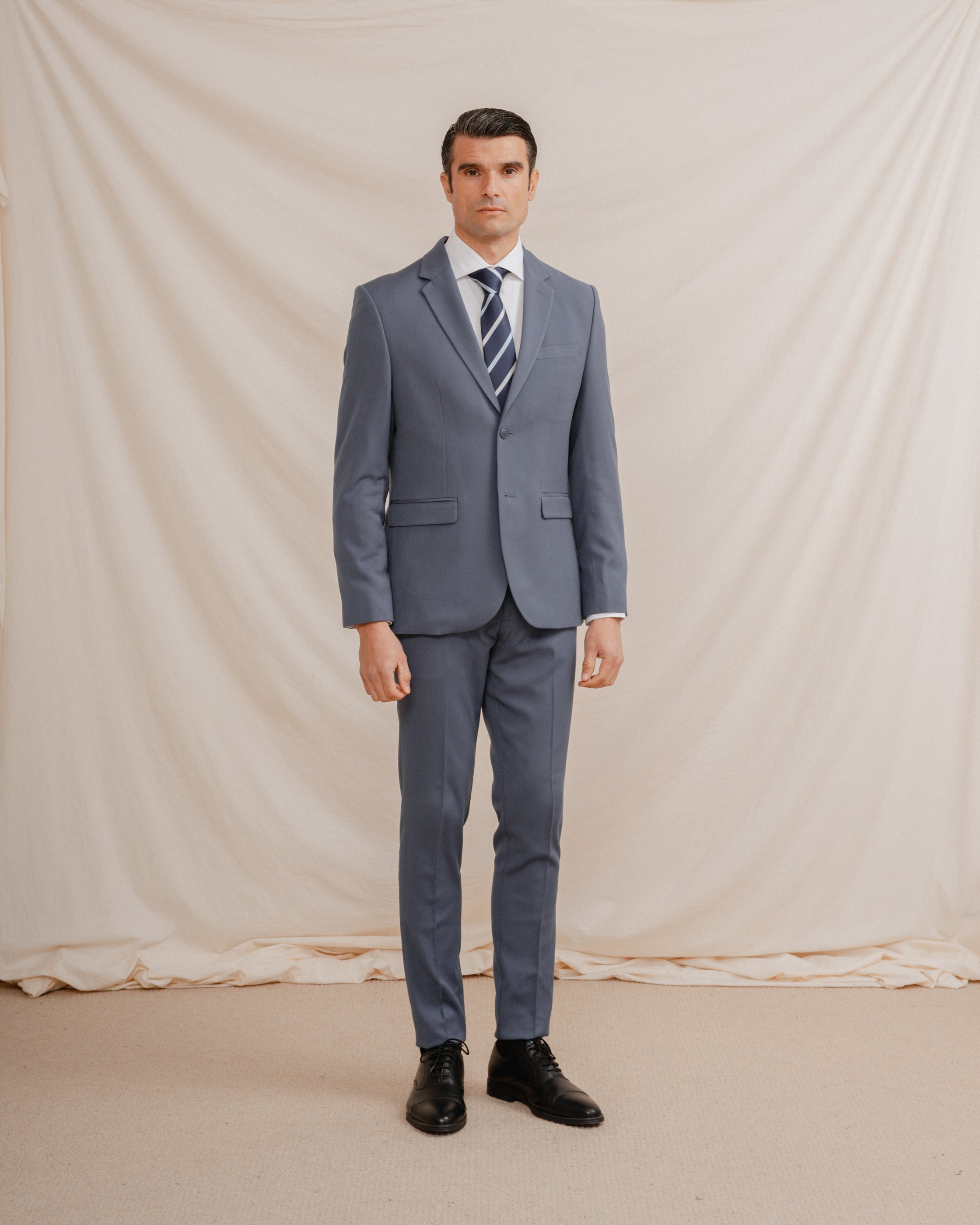 AMERICANA TRAJE CELESTE