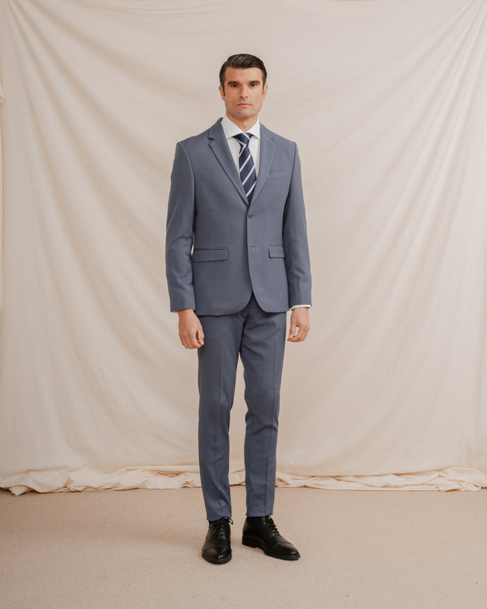 AMERICANA TRAJE CELESTE