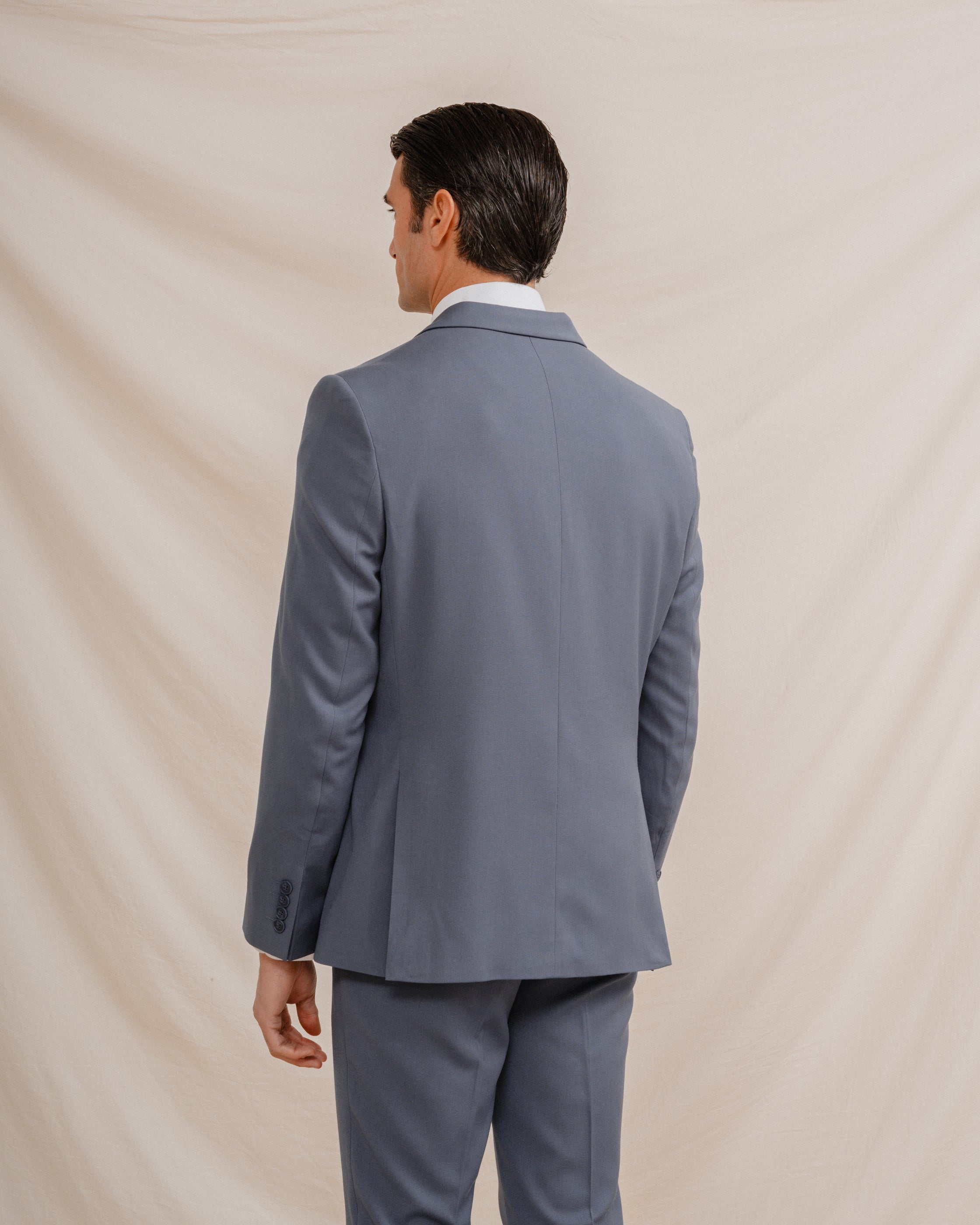 AMERICANA TRAJE CELESTE