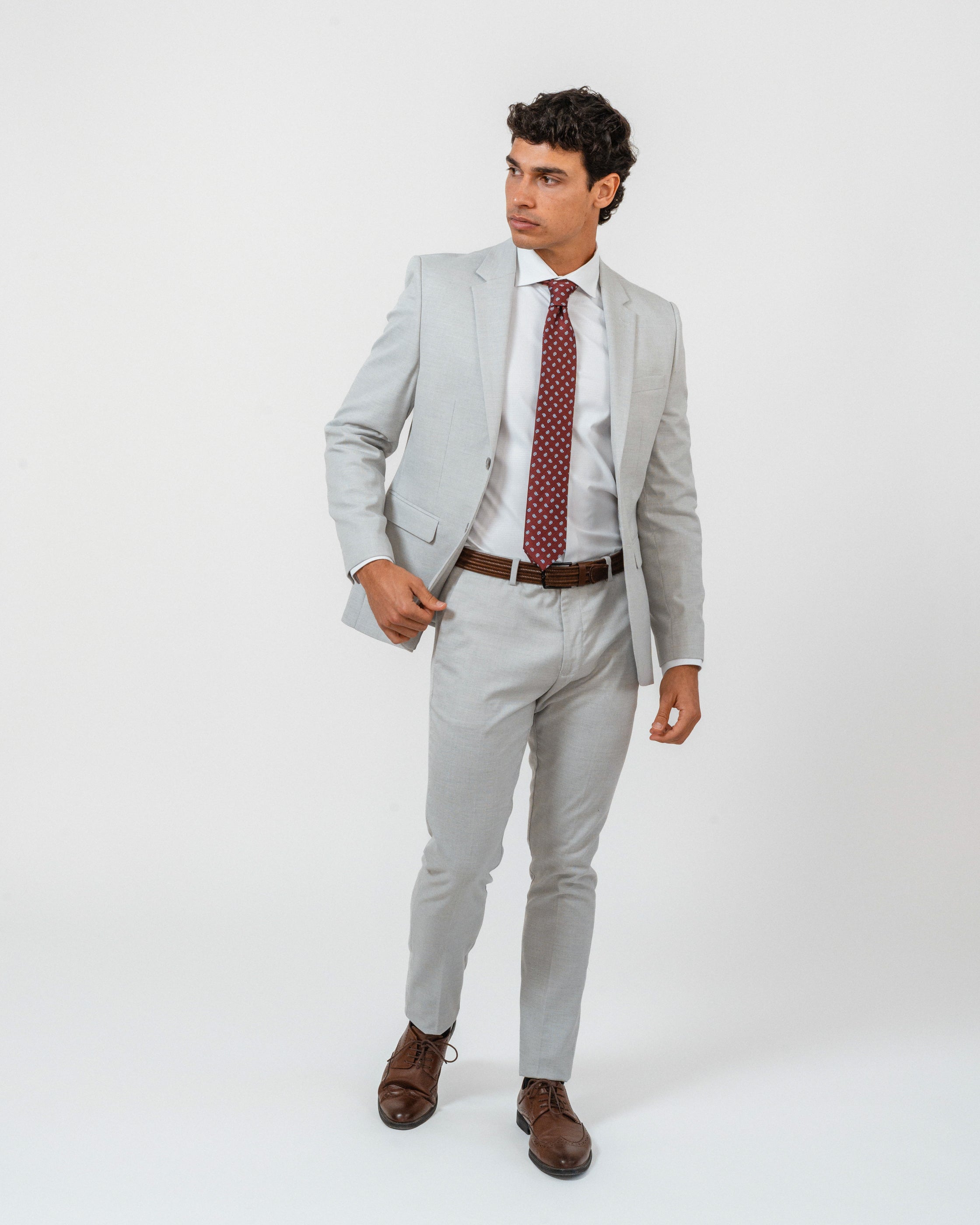 AMERICANA TRAJE GRÍS