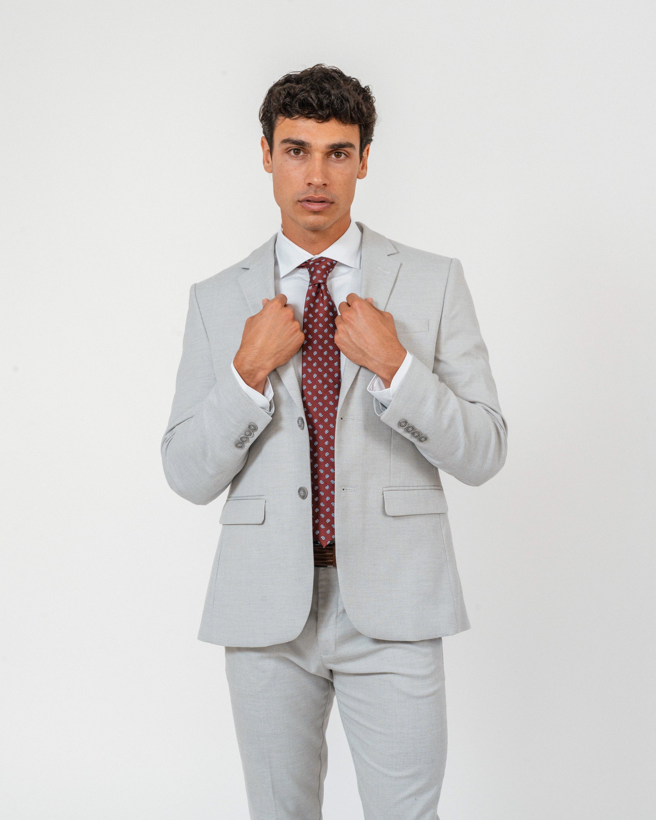 AMERICANA TRAJE GRÍS