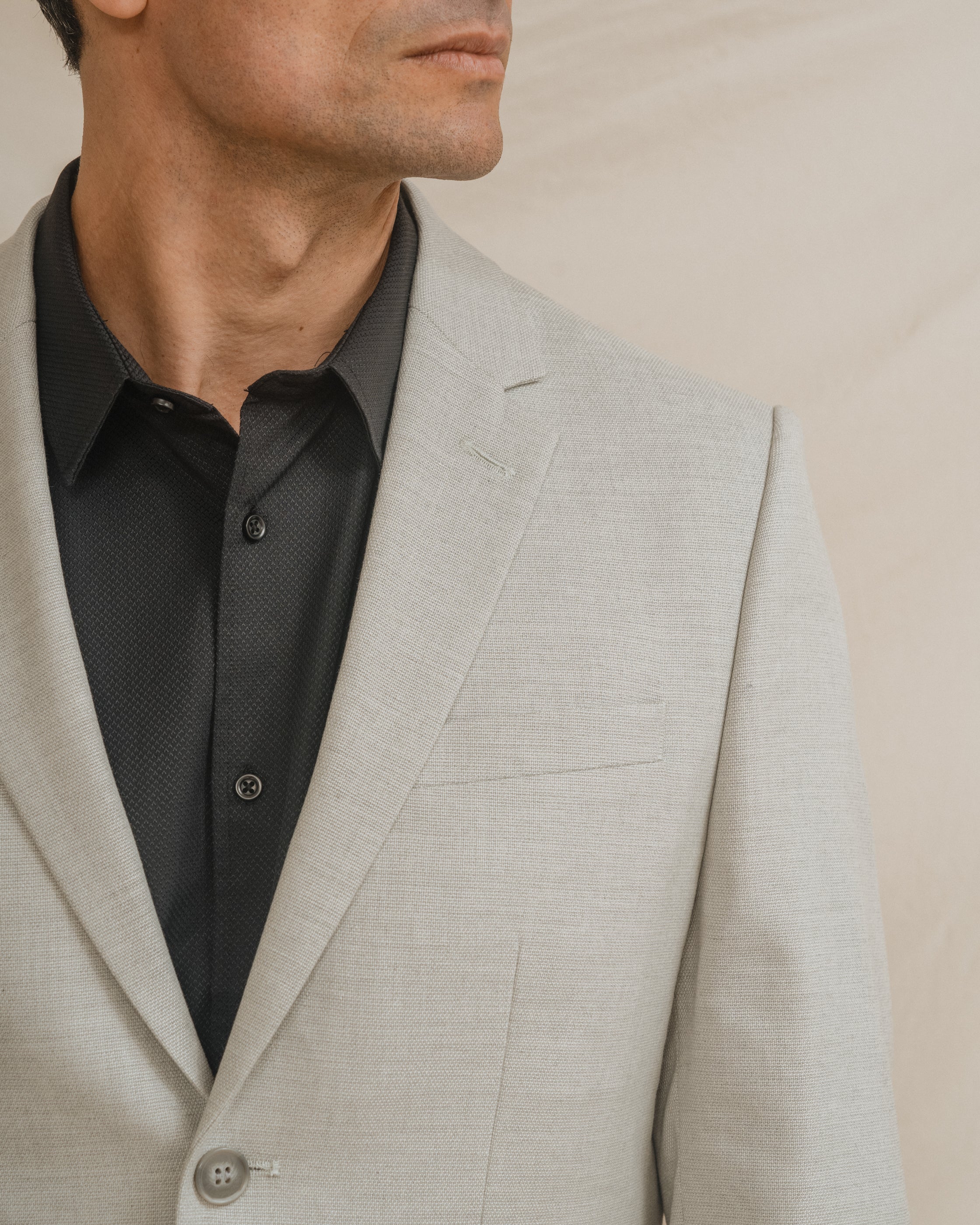 AMERICANA TRAJE GRÍS