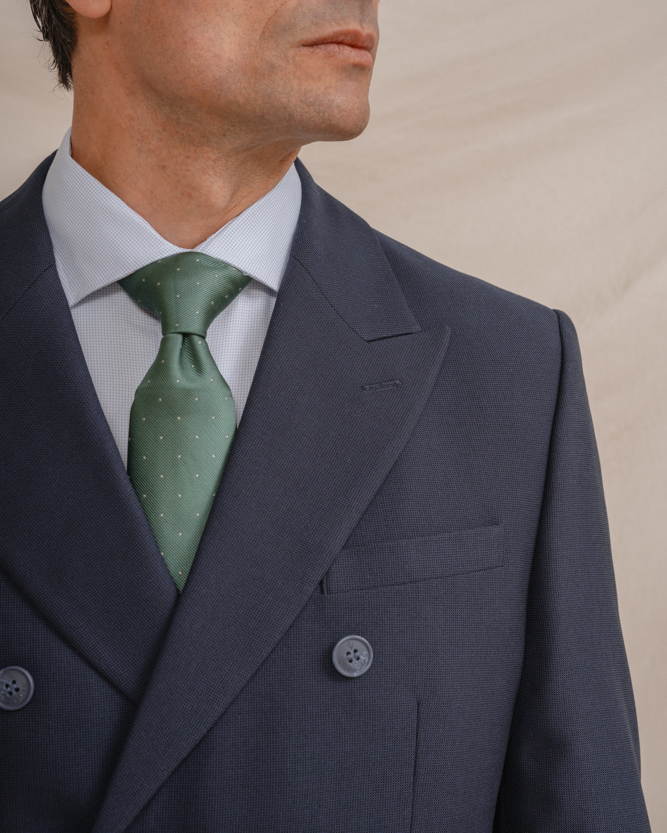 CHAQUETA CRUZADA TRAJE AZUL