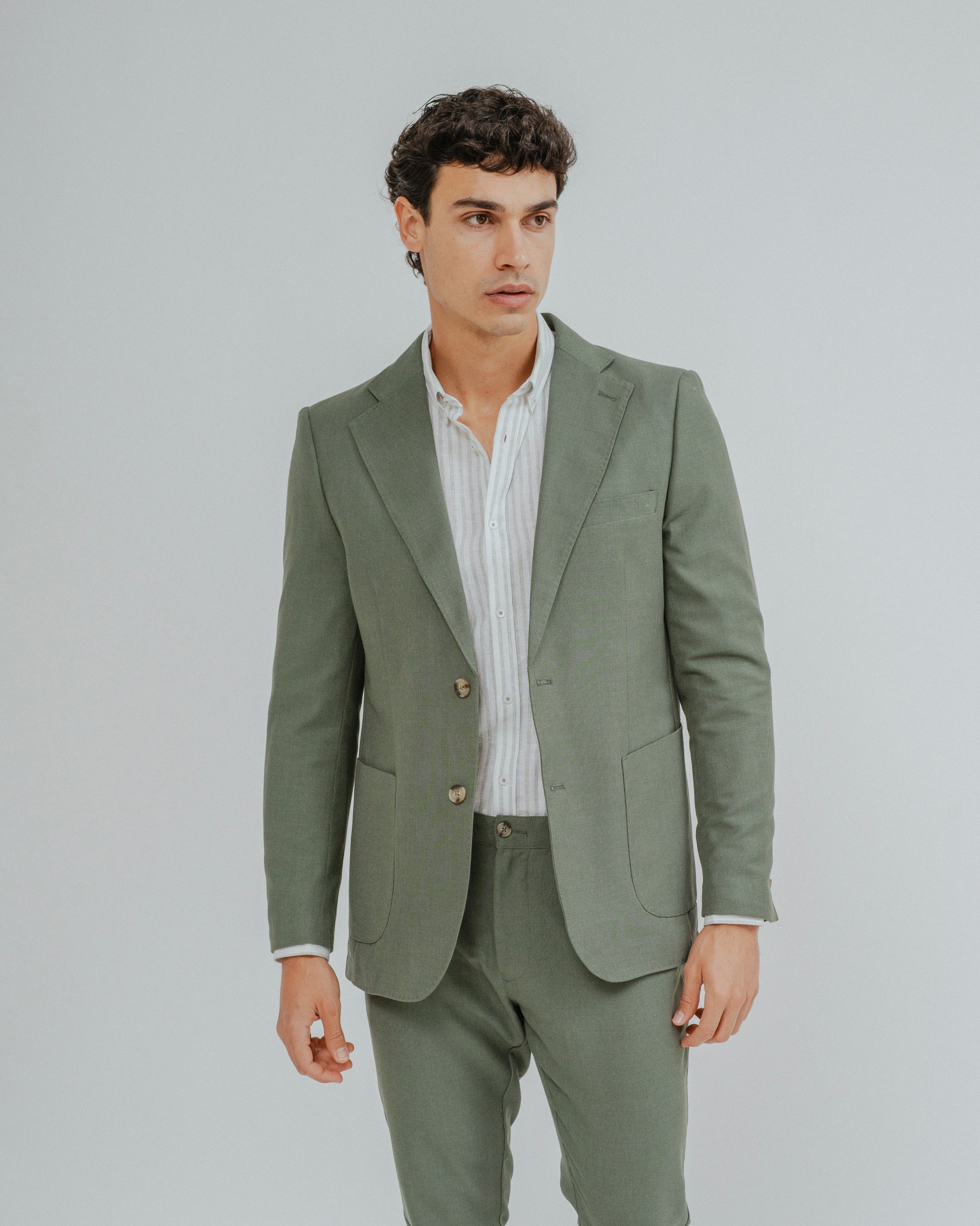 CHAQUETA CASUAL VERDE