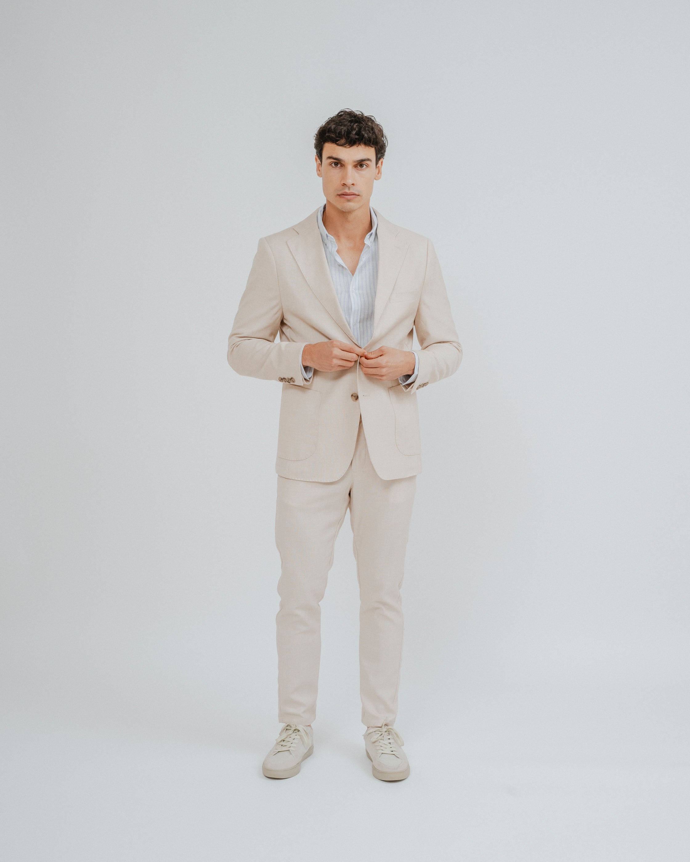 CHAQUETA CASUAL BEIGE