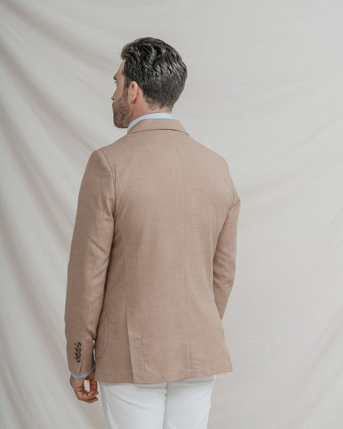 CHAQUETA CASUAL CÁMEL