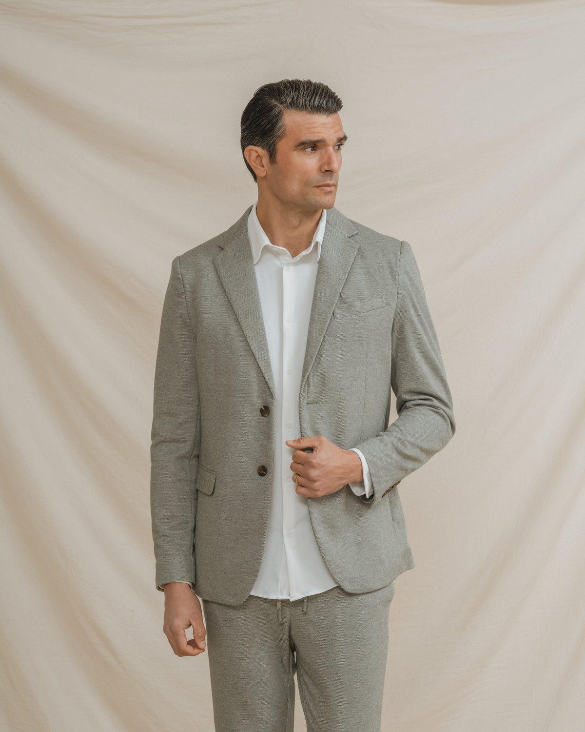 BLAZER CASUAL ESTRUTURA VERDE