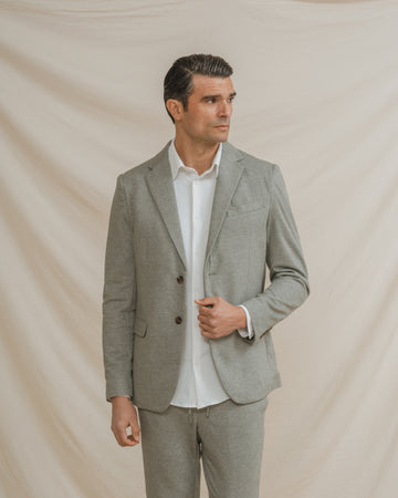 BLAZER CASUAL ESTRUTURA VERDE