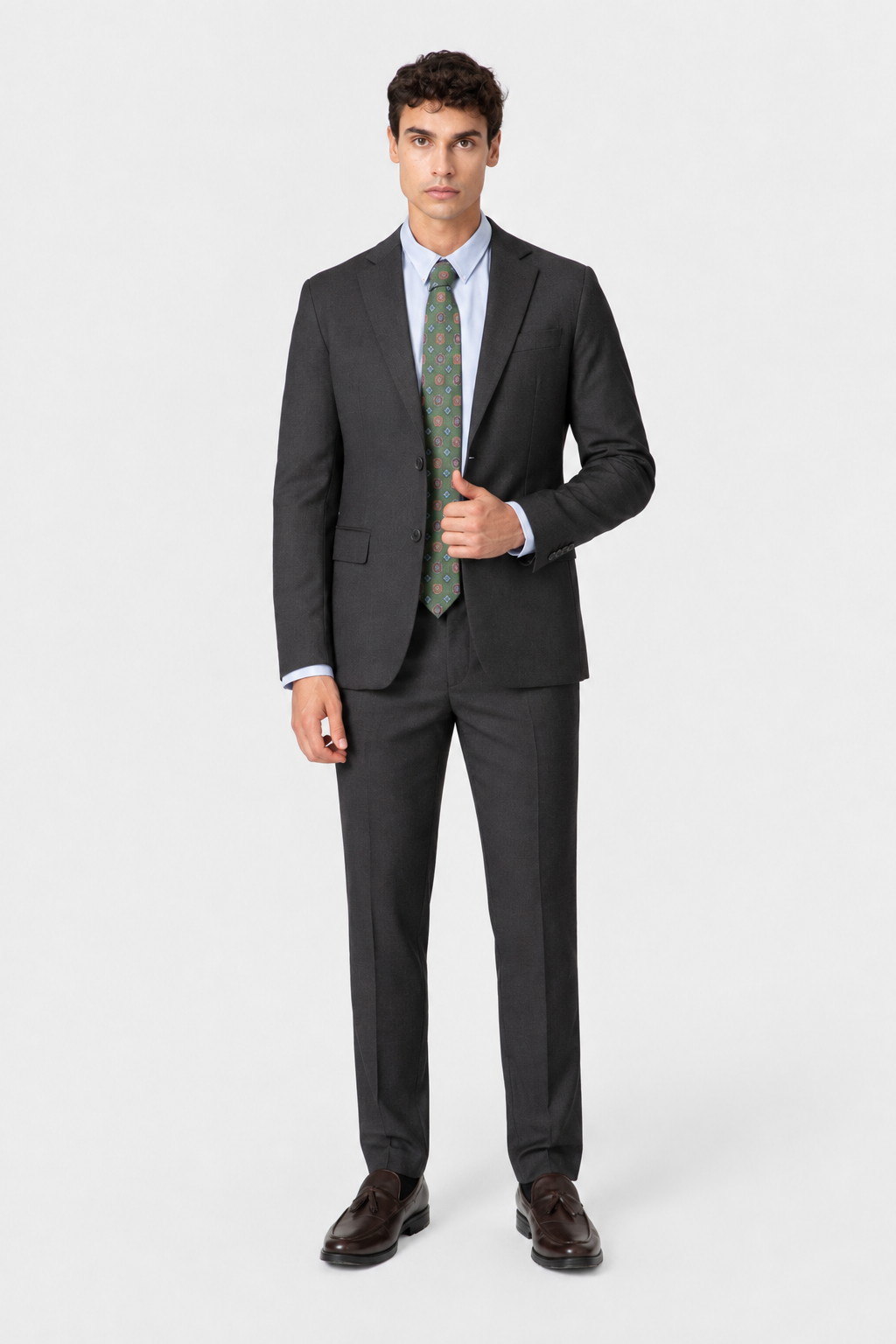 PANTALÓN TRAJE GRÍS MARENGO