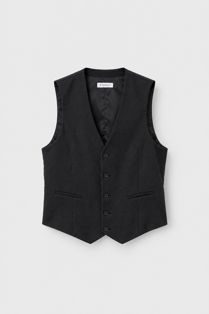 CHALECO TRAJE GRÍS MARENGO