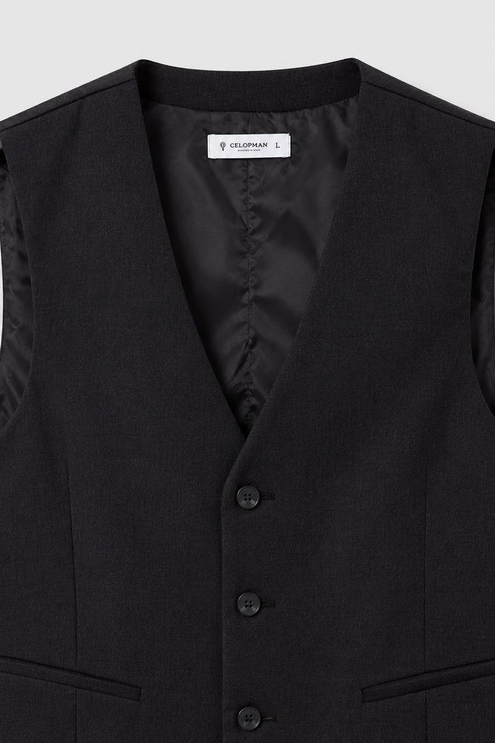 CHALECO TRAJE GRÍS MARENGO