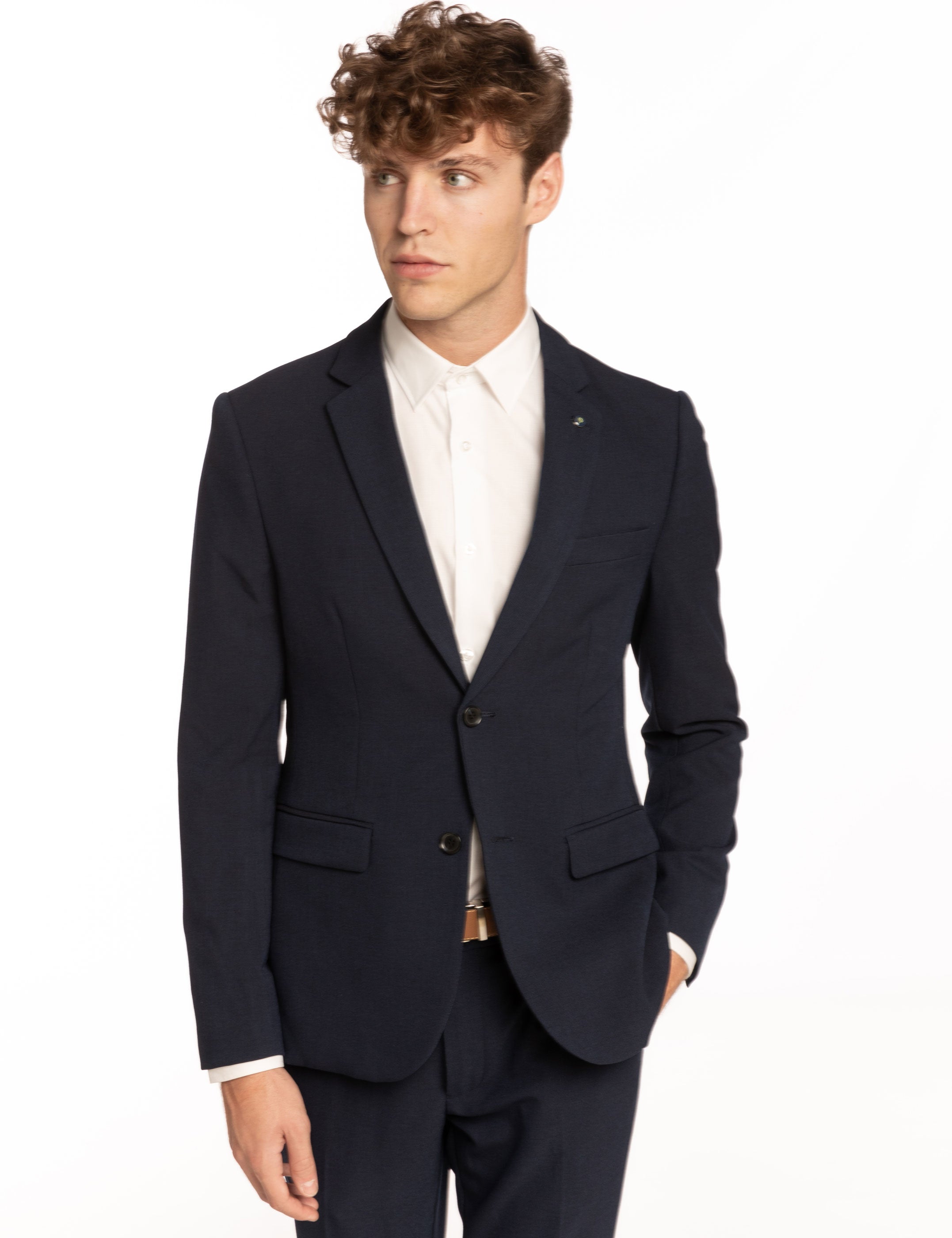 CHAQUETA AZUL MARINO