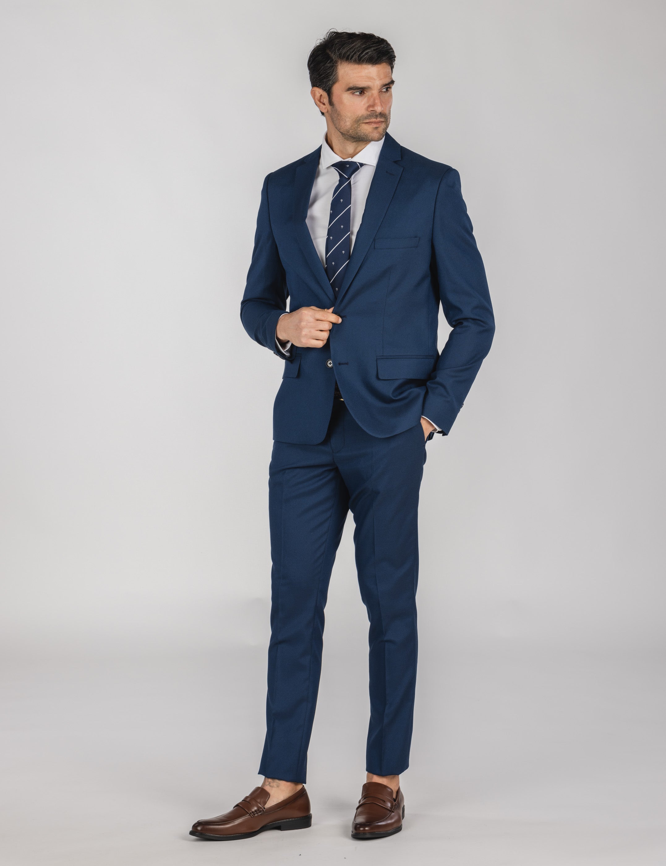 AMERICANA TRAJE AZUL
