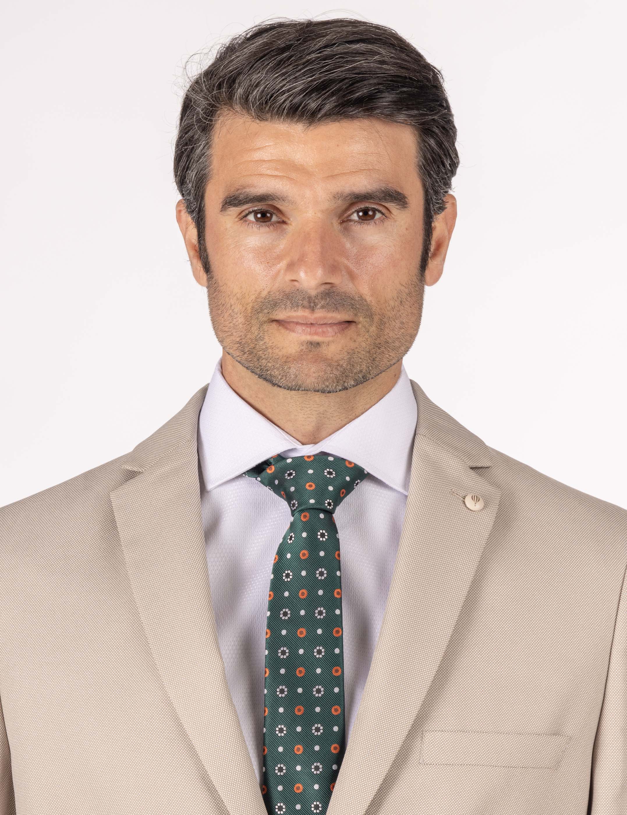 CHAQUETA TRAJE BEIGE
