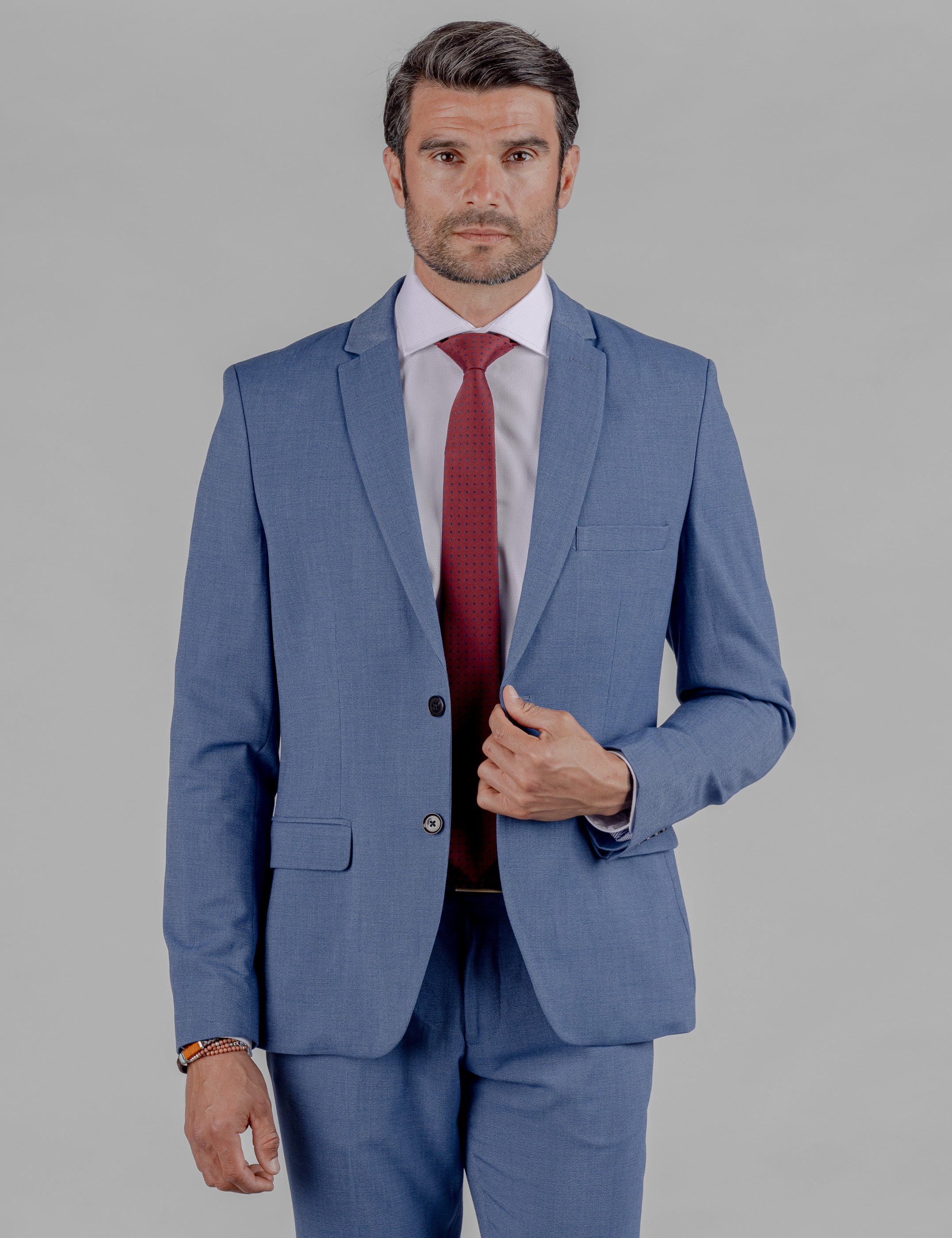 AMERICANA TRAJE AZULINO