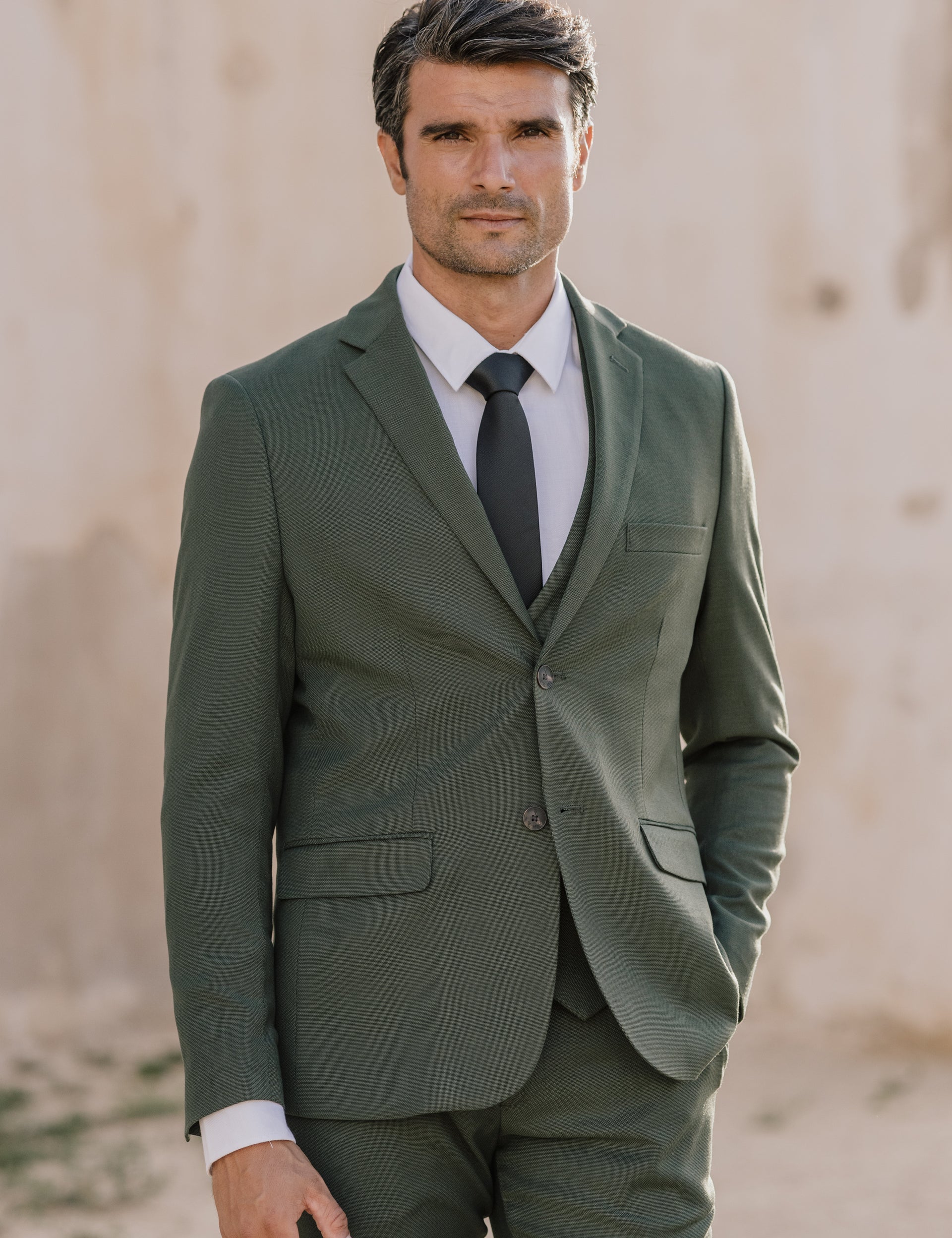 BLAZER VESTIR VERDE CELOPMAN MODA MASCULINA