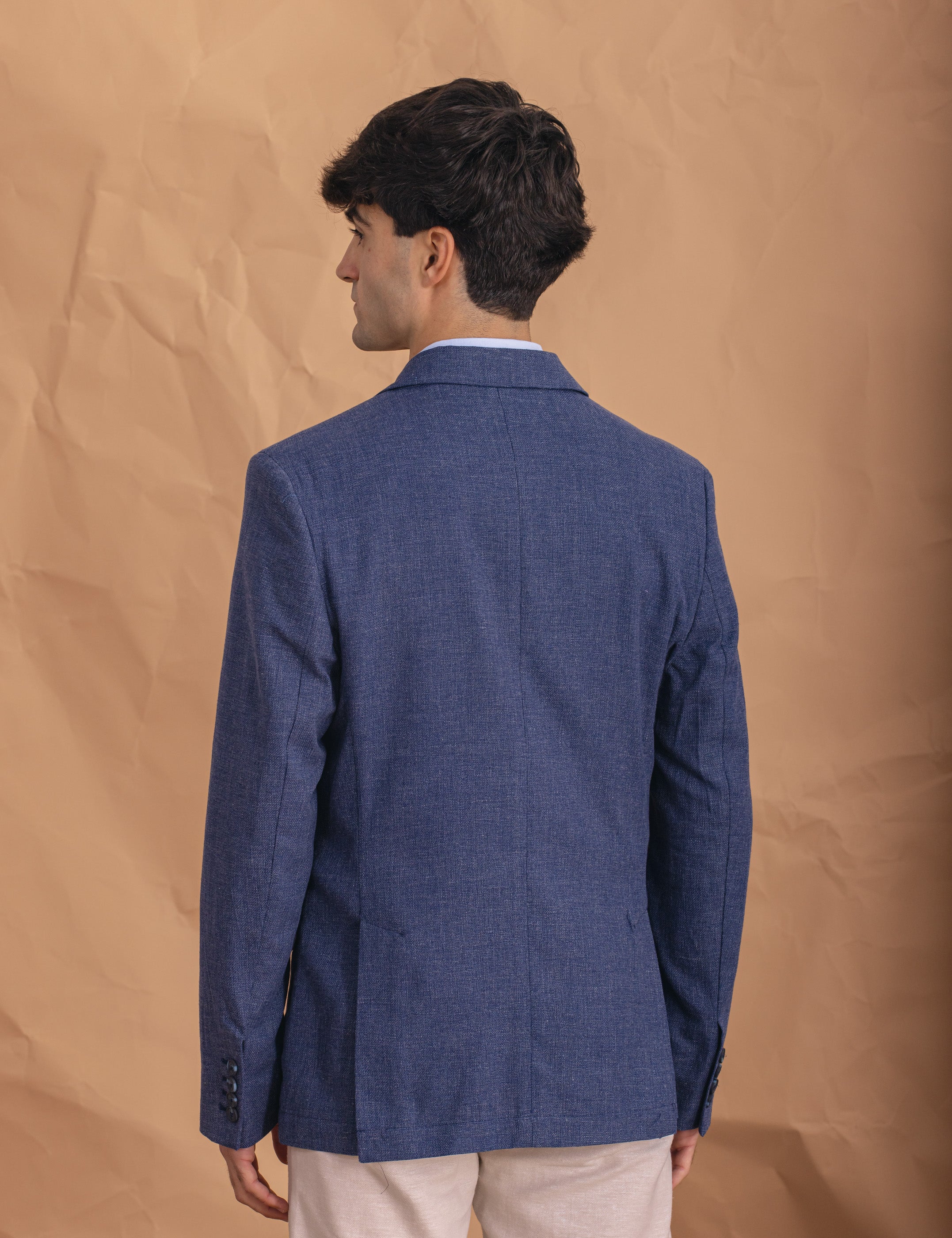 BLAZER CASUAL AZULINO
