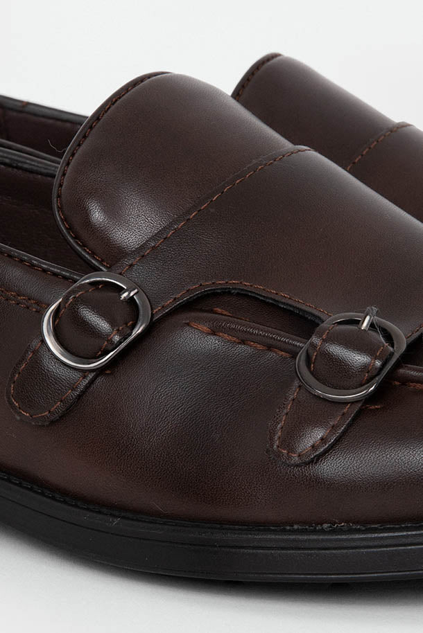 ZAPATO VESTIR HEBILLA MARRÓN