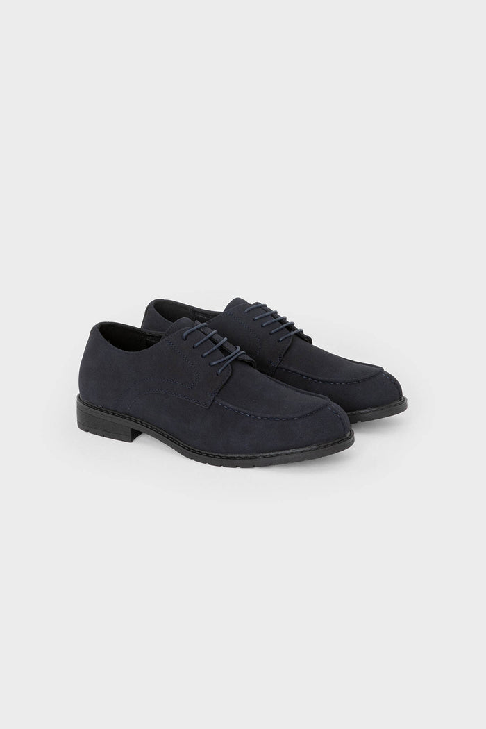 BLUCHER CASUAL ANTE AZUL
