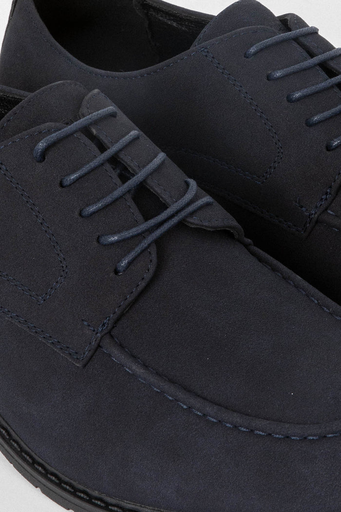 BLUCHER CASUAL ANTE AZUL