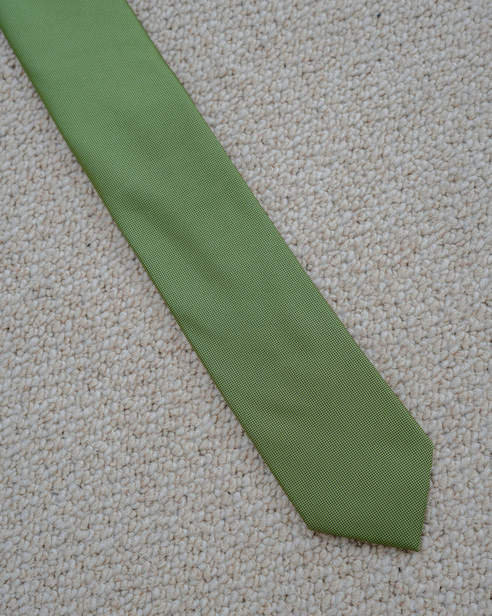 CORBATA BÁSICA CUADRILLÉ VERDE
