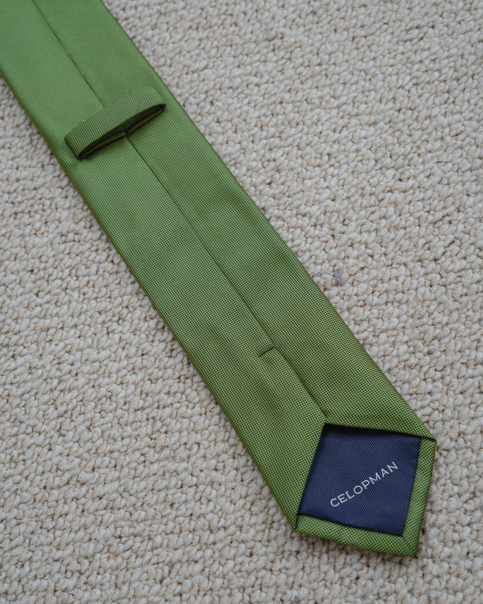 CORBATA BÁSICA CUADRILLÉ VERDE