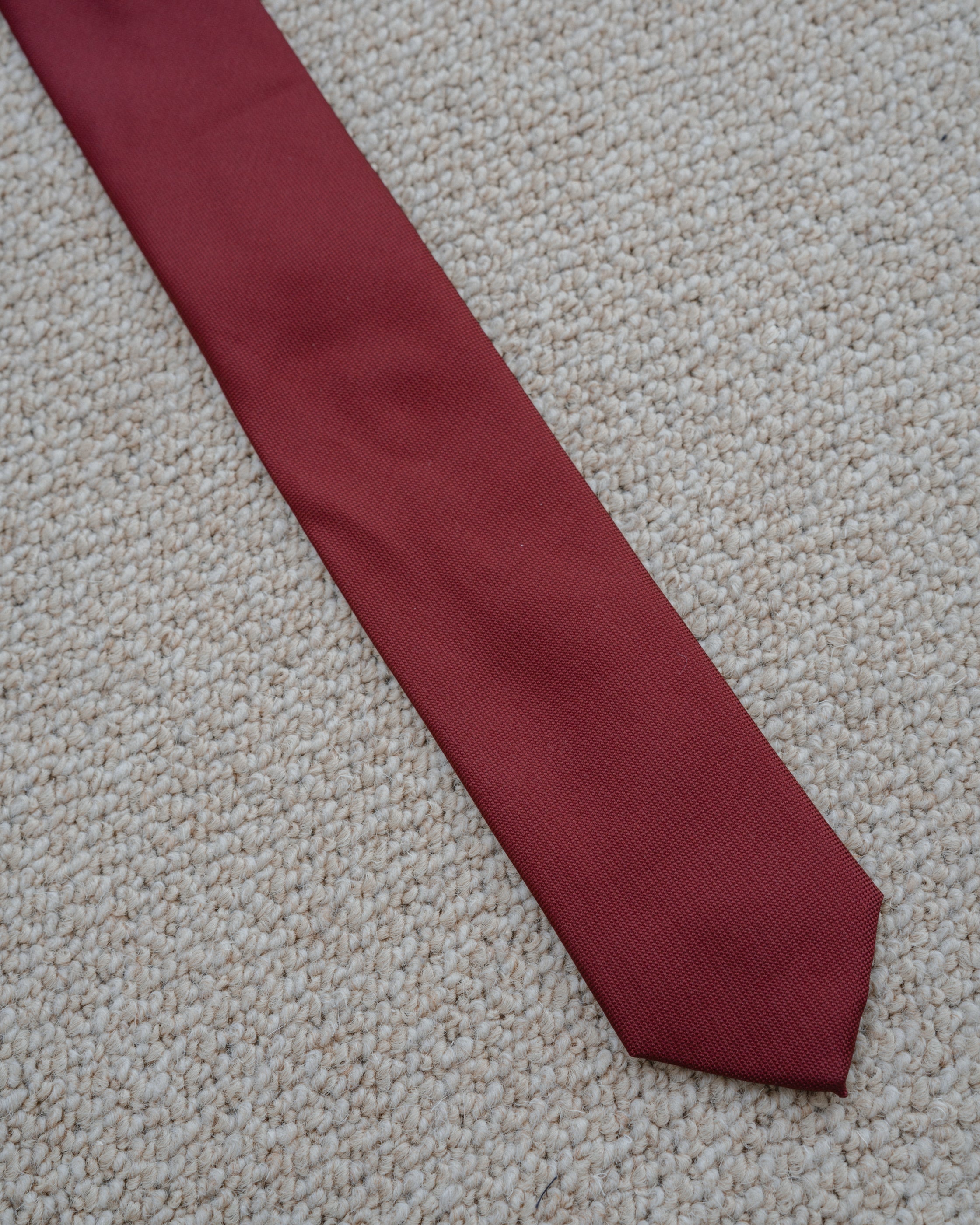 CORBATA BÁSICA CUADRILLÉ BURDEOS