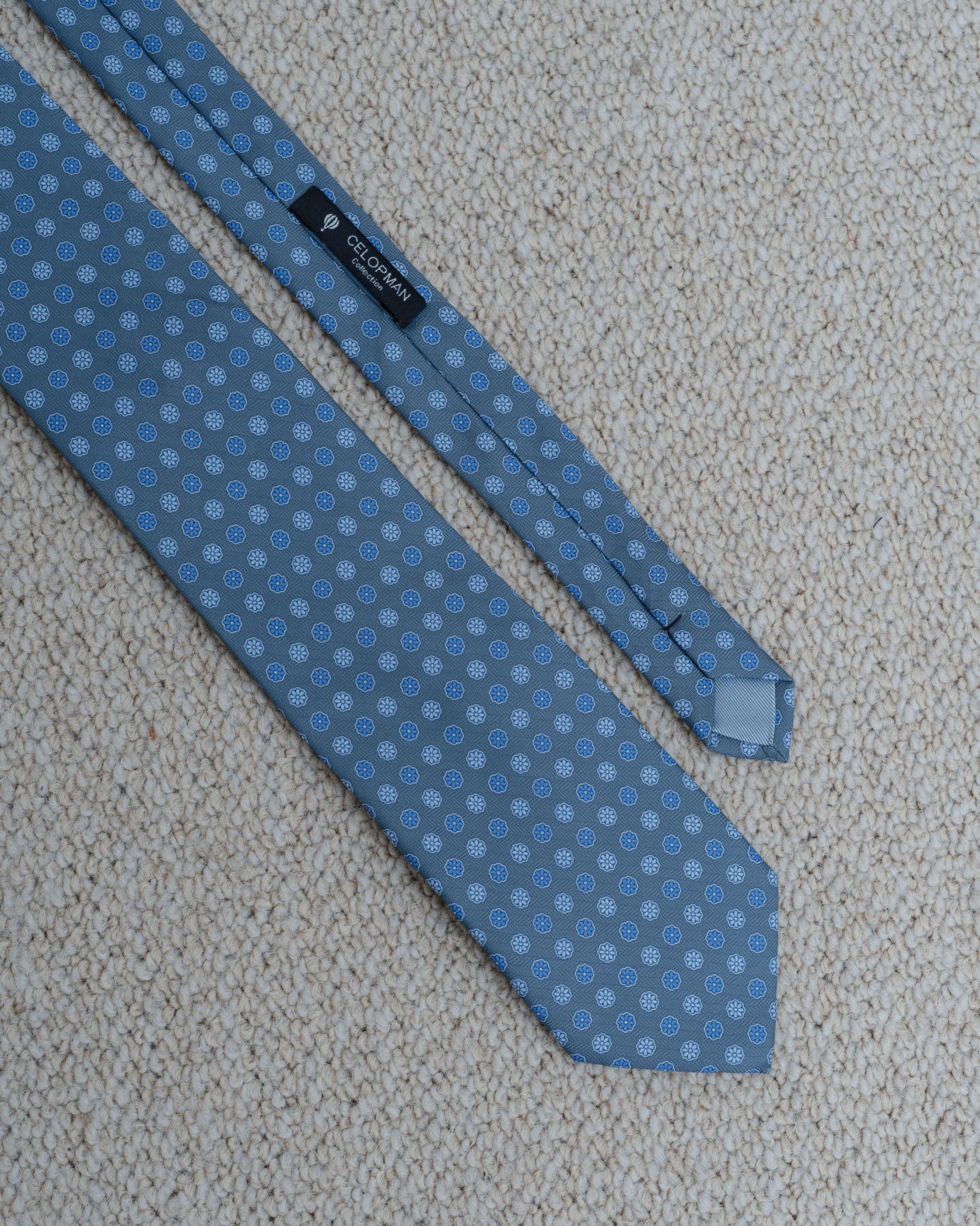 CORBATA DISEÑO FLOR